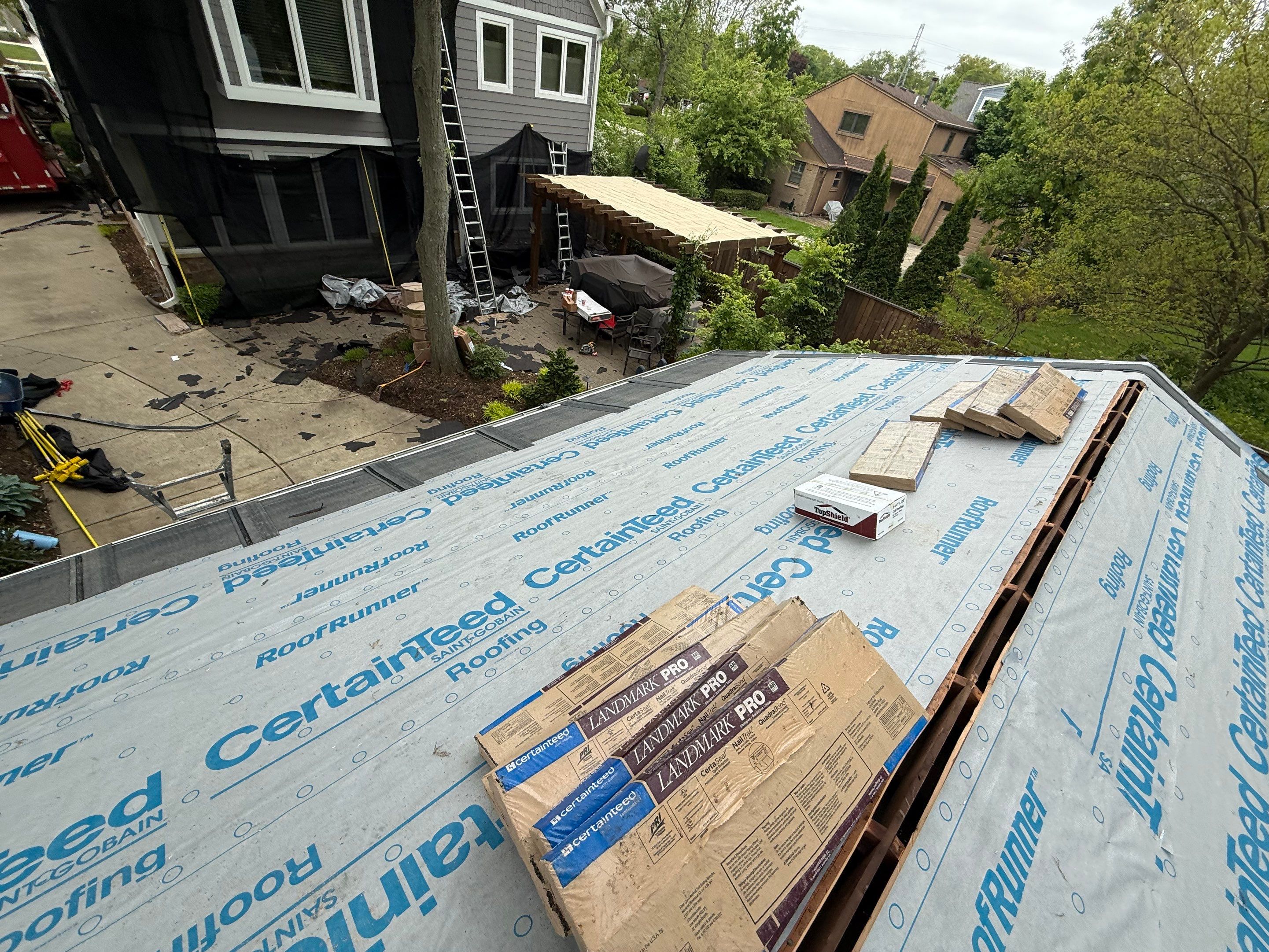Project in Birmingham by Eave Roofing