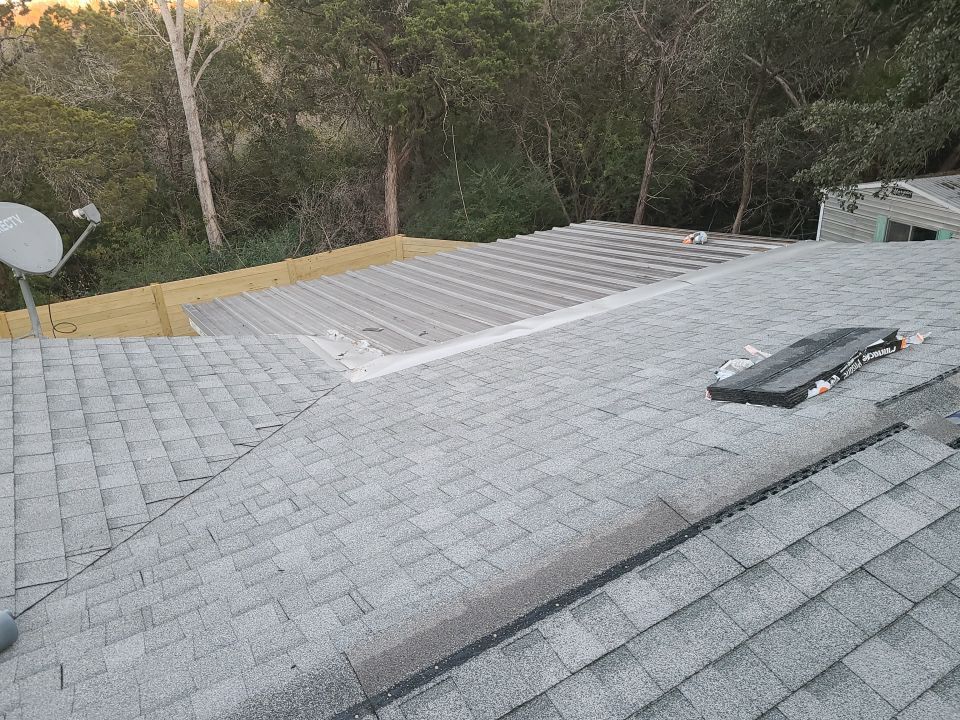 Residential Roofing Installation using ATLAS Pinnacle Pristine Shingles by Harvey Roofing & Construction