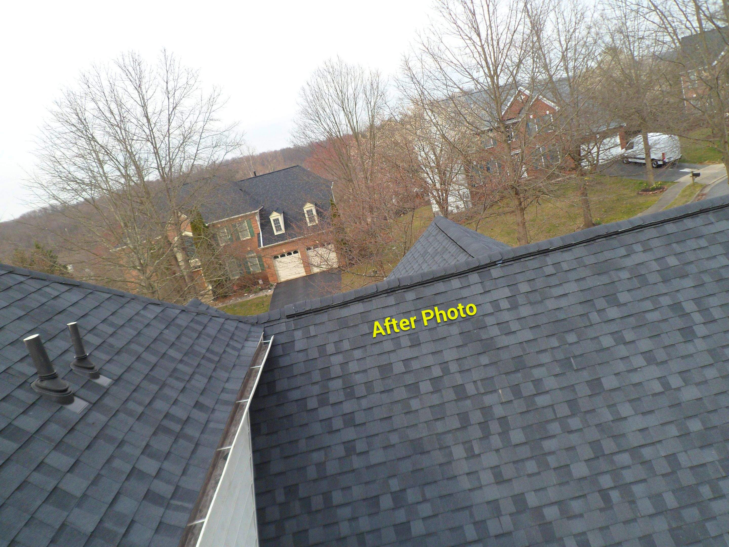 New Roof Installation & New Gutters and downspouts  by Alpha Design Services