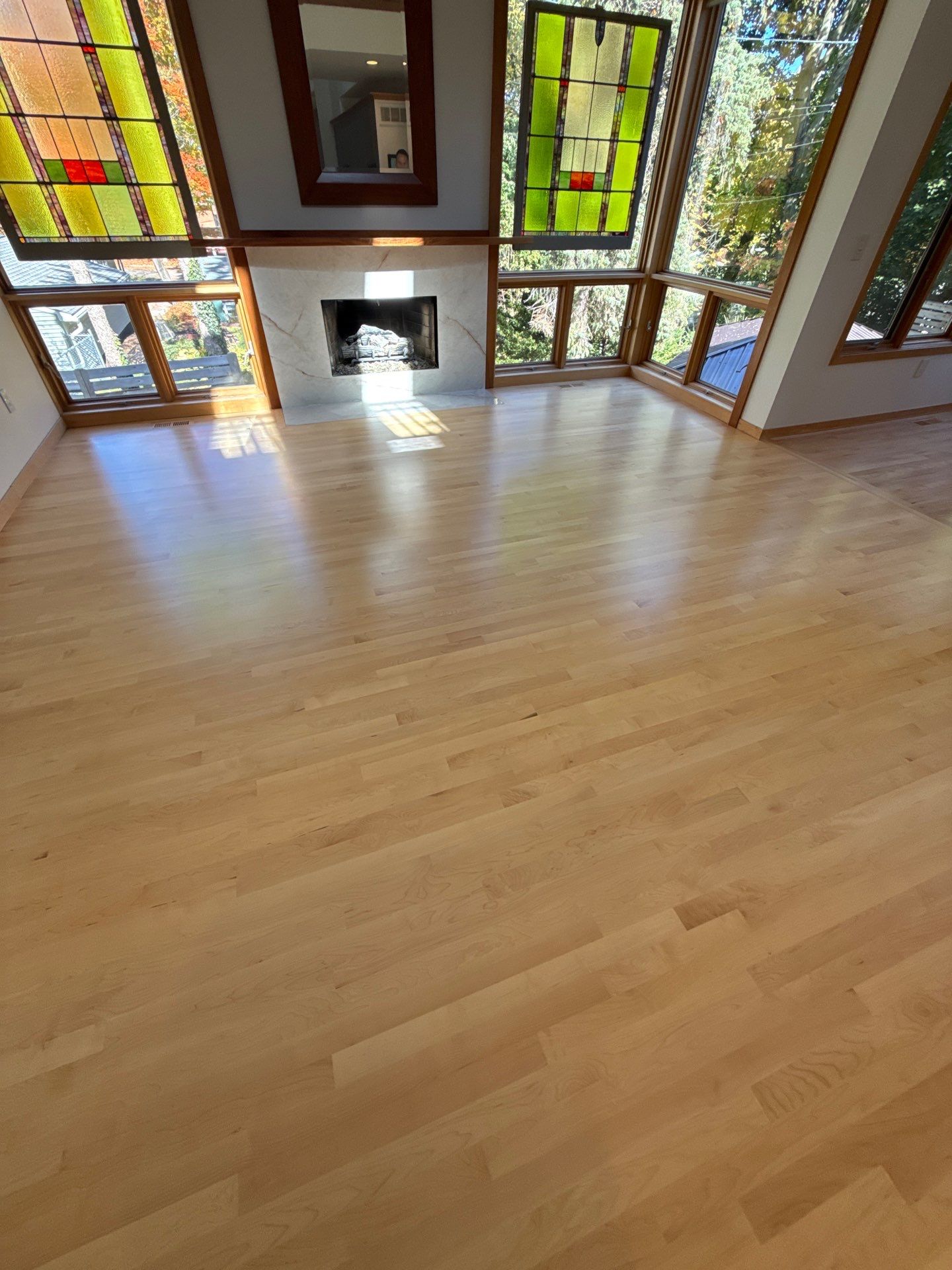 New Maple installation by Ann Arbor Hardwoods