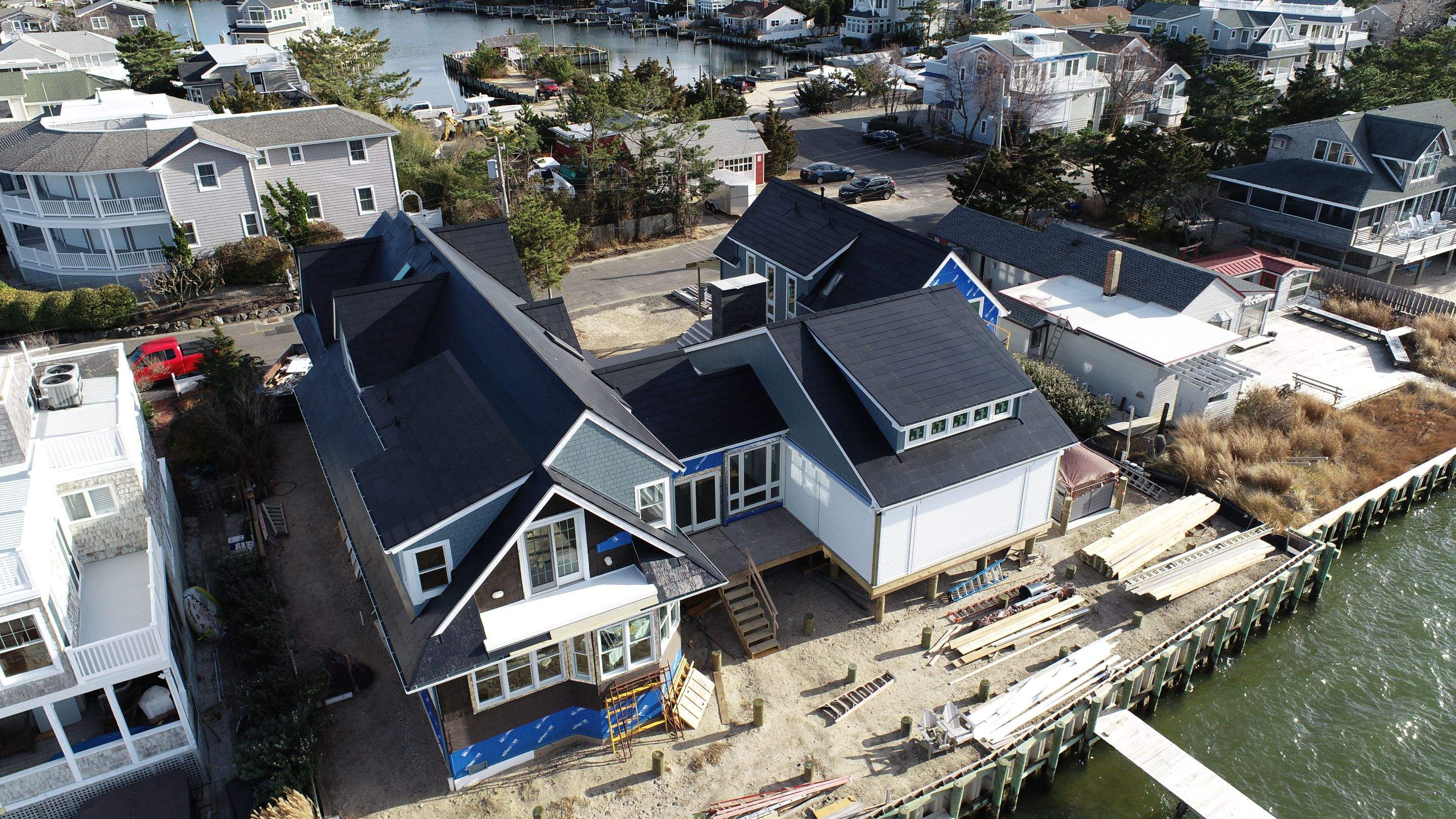 Tesla Solar Roof Long Beach Island New Jersey by American Home Contractors