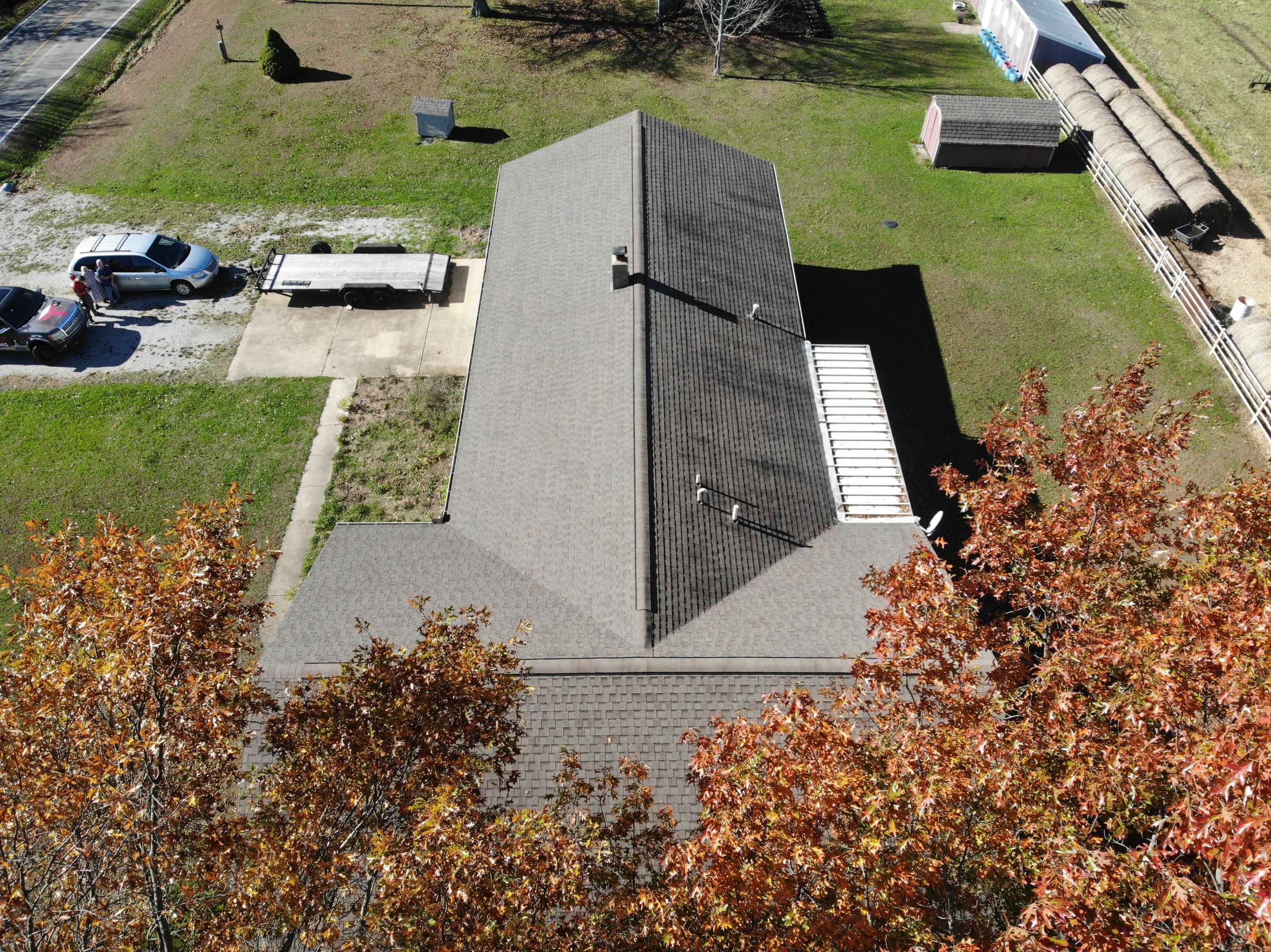 Residential 26 Gauge M-Rib Metal Roof + Gutters, Downspouts & Gutter Covers Install  by Titan Commercial & Residential Roofing 