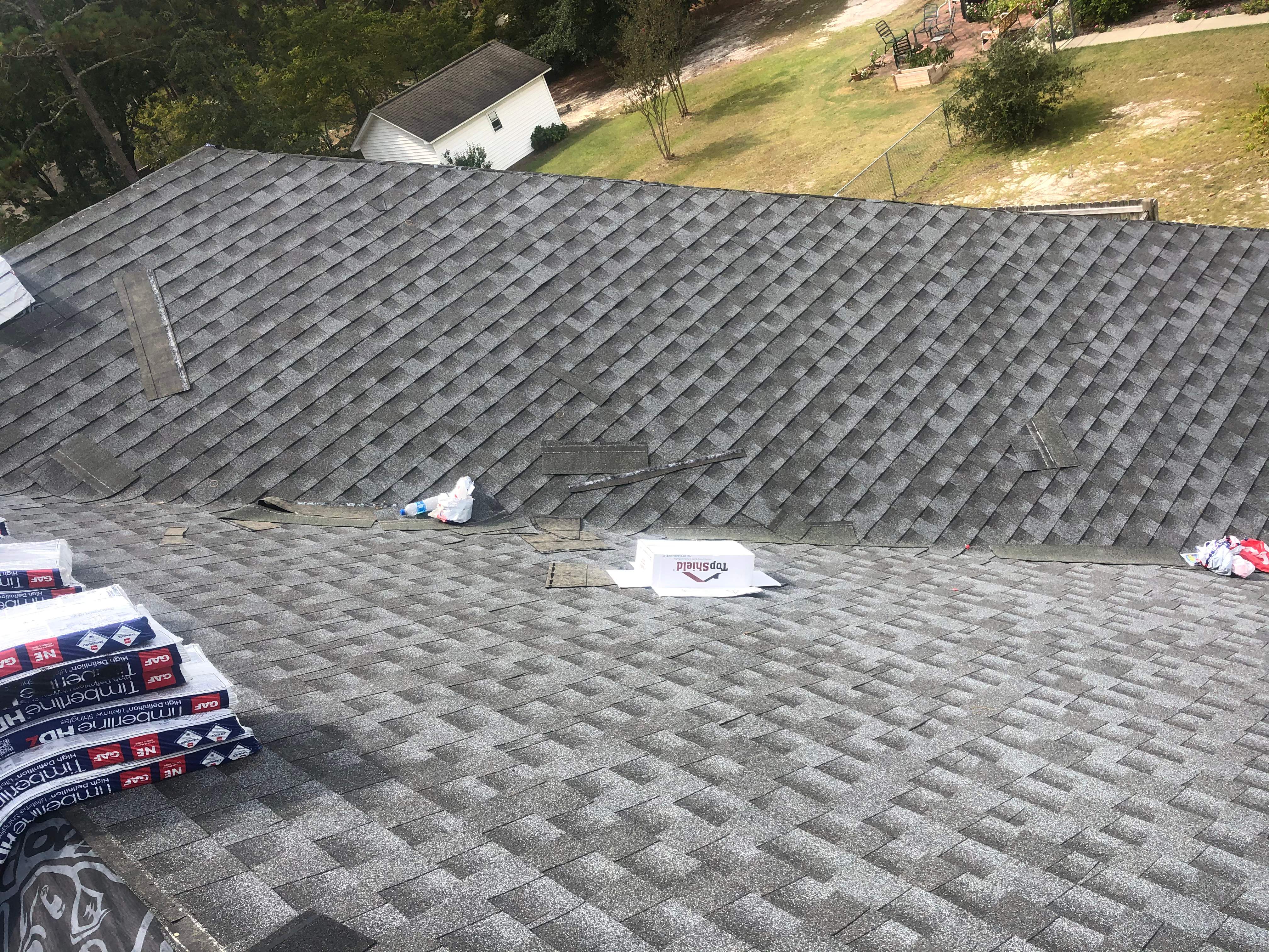Residential Roofing Repair / Hail Damage by American Roofing NC