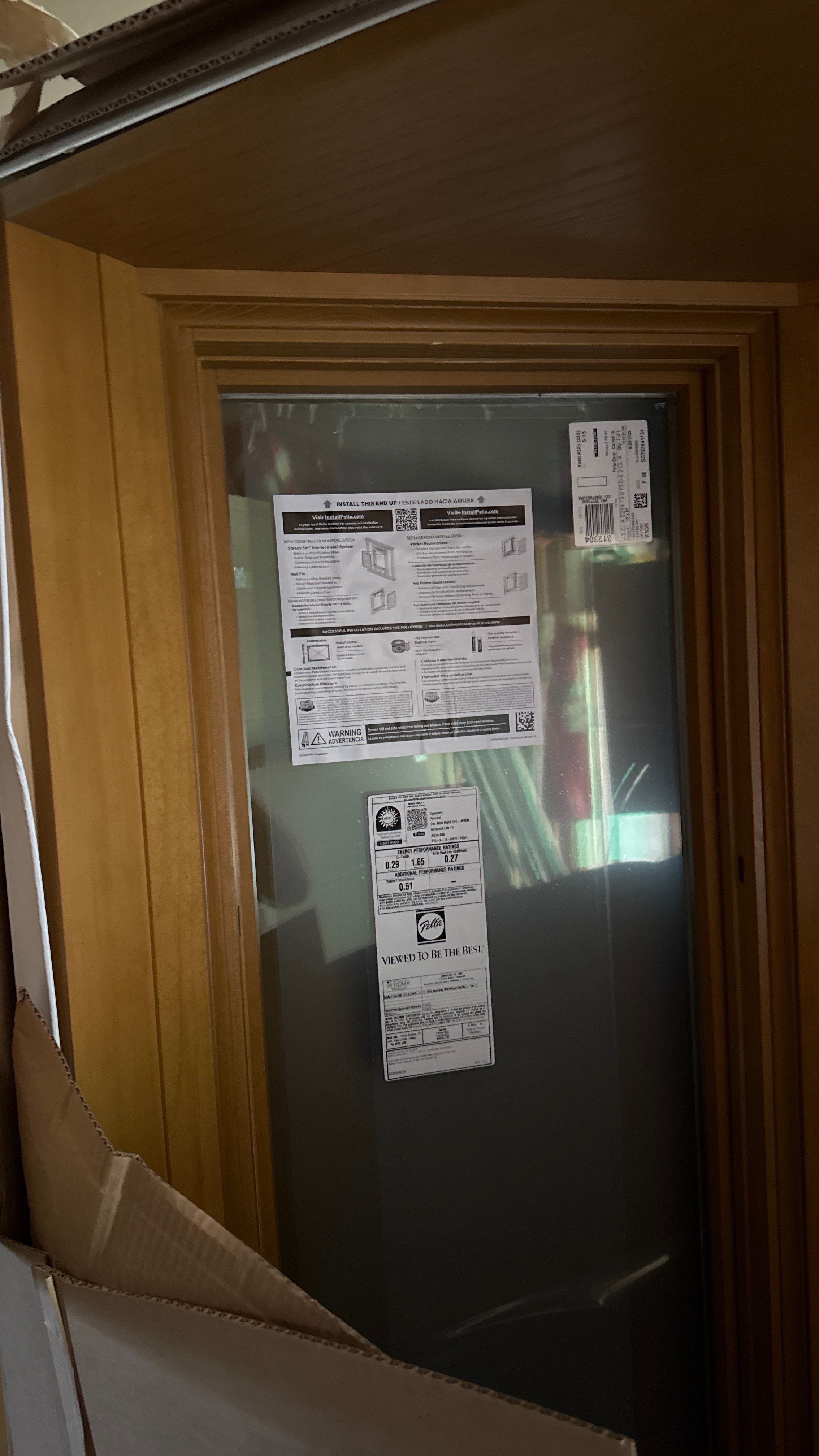 A Clean Window Upgrade Ready for New Siding with Pella Lifestyle Series by United Windows and Siding LLC