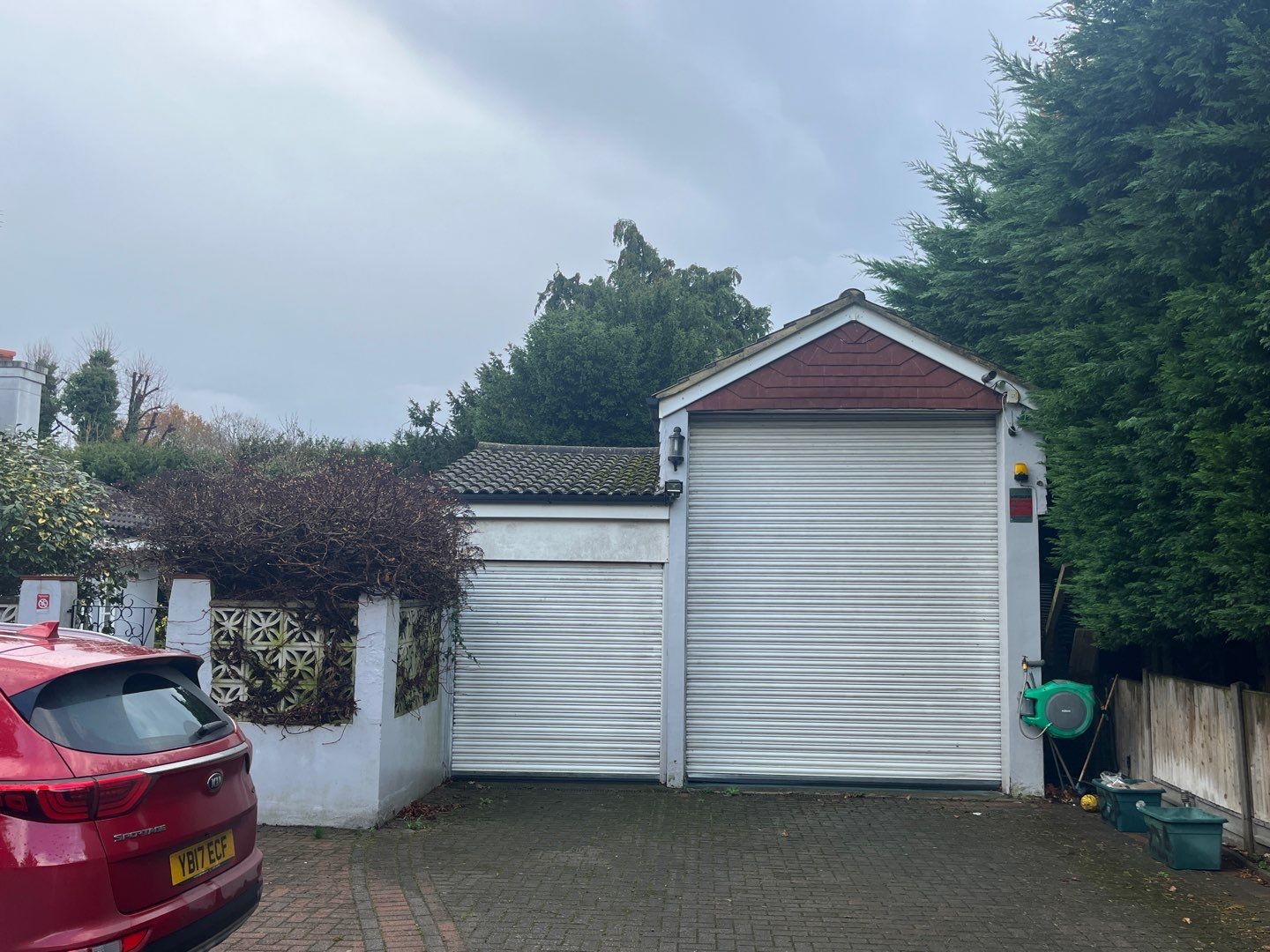 Roof and Driveway Clean using Honda 15lpm Low Pressure Washing Machine by Ges Exterior Cleaning ltd