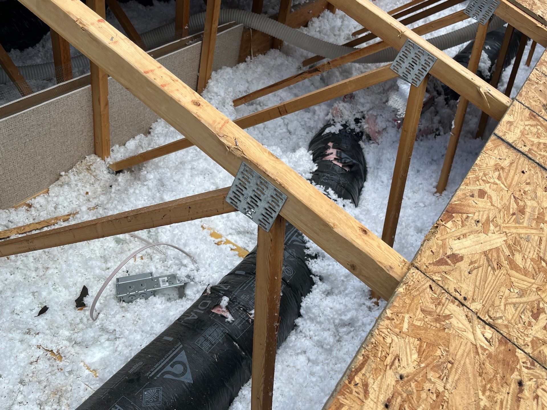 Residential Roofing Installation using Owen's Corning Duration (Lifetime) Shingles by Roof Repair Company
