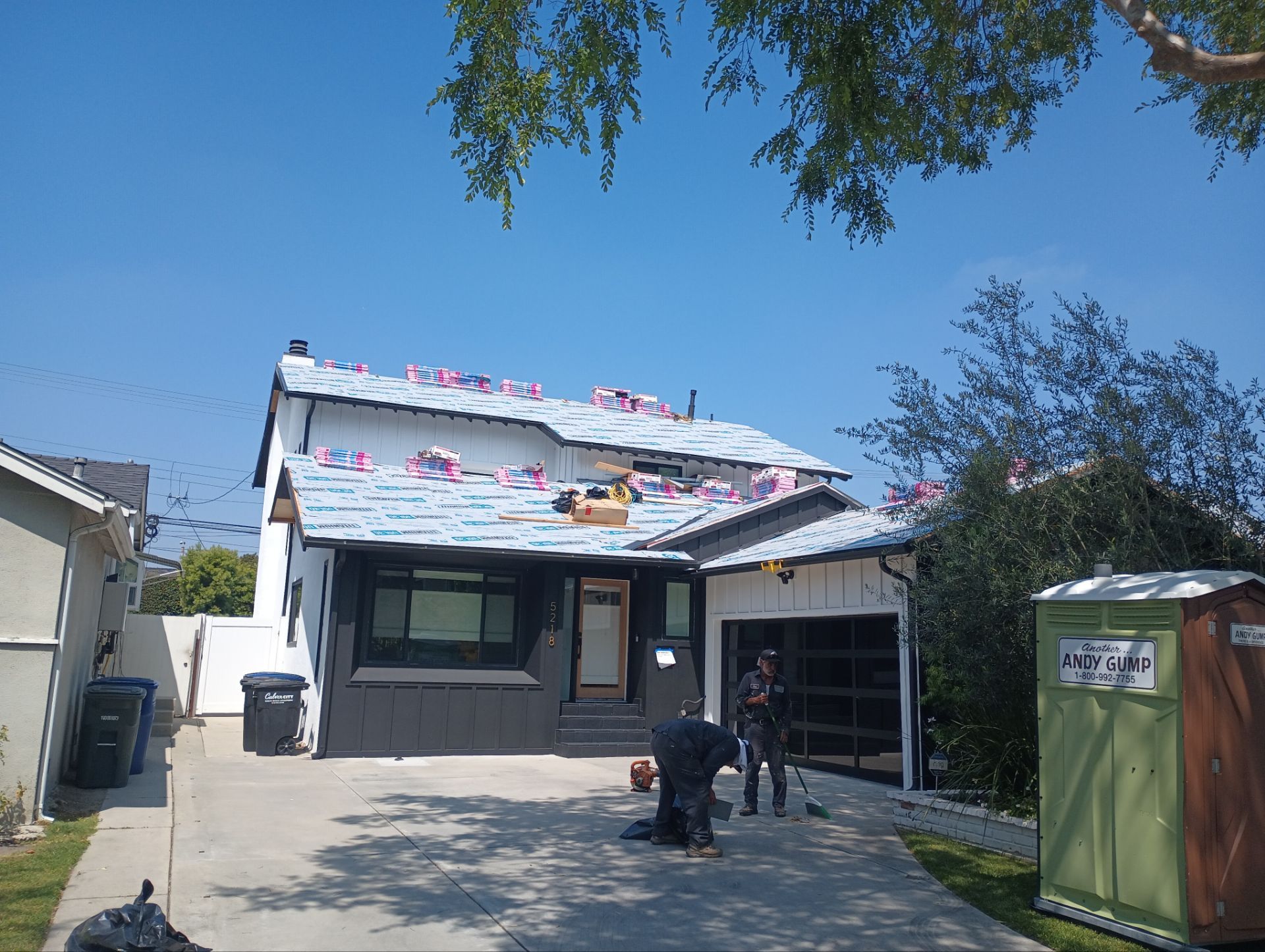 Residential Project in Culver City, CA by Hull Brothers Roofing