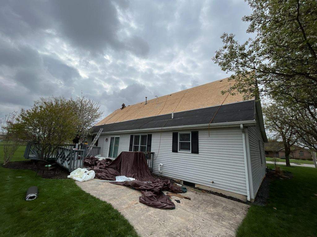 Residential Roofing Installation using GAF Timberline HDZ Appalachian Sky by Nitro Roofing and Construction
