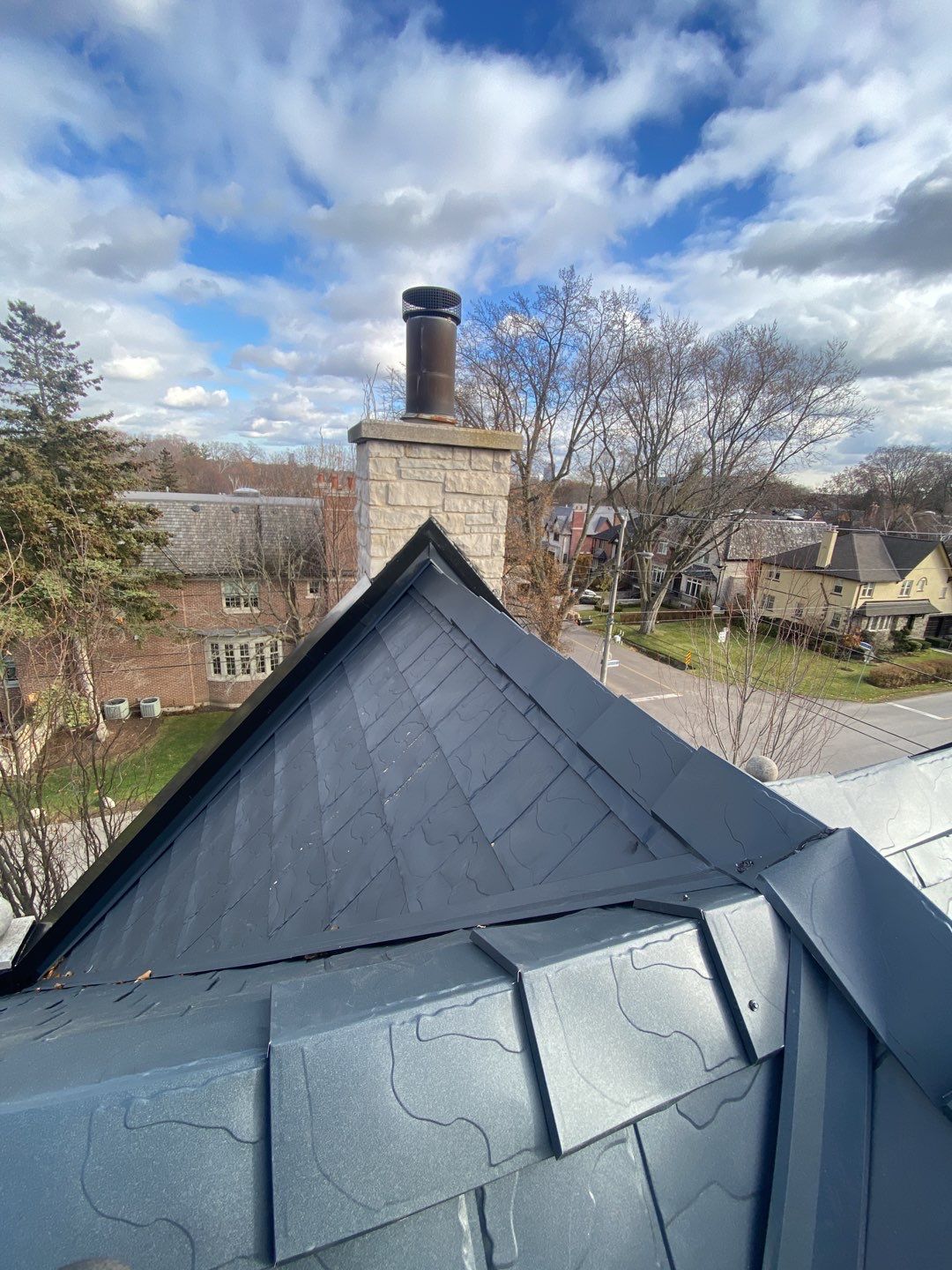 Residential Roofing Installation using VicWest True Nature by Jay Carter Roofing & Sheet Metal