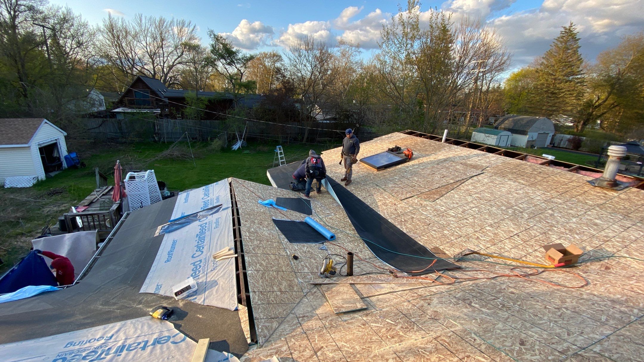 Roof Replacement using CertainTeed Landmark by 180 Contractors