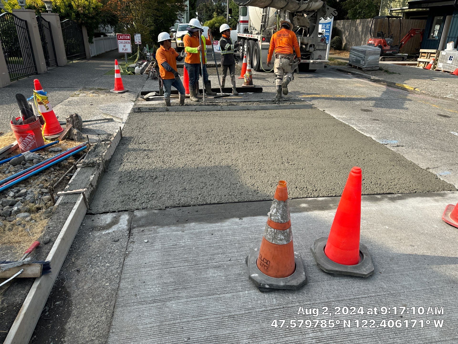 David | Street Concrete Pannels, Sidewalk & Curbing by Jireh Asphalt & Concrete Inc 