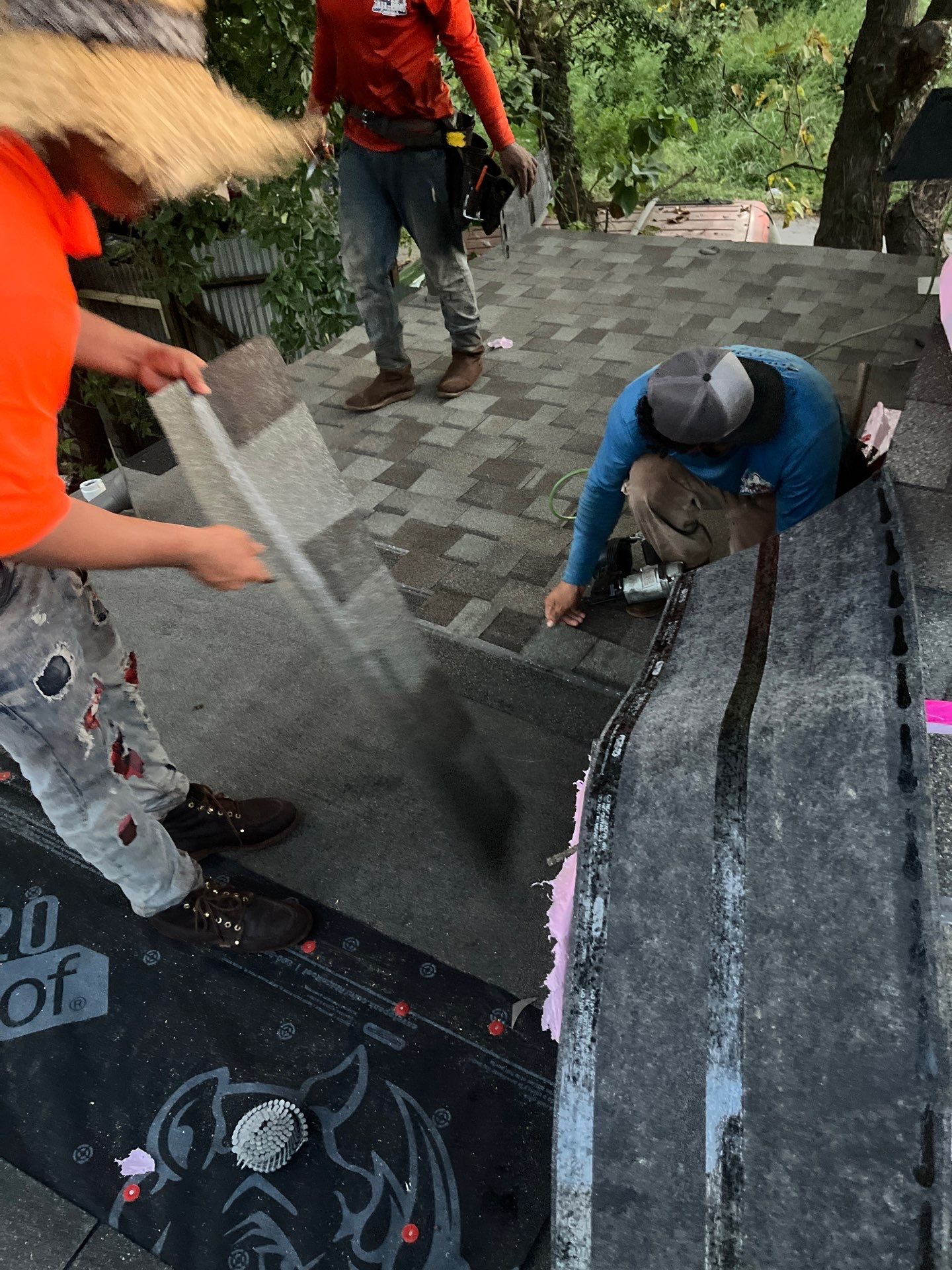 Residential Roofing Repair using Owen's Corning Duration (Lifetime) Shingles by Roof Repair Company