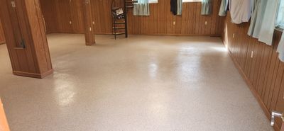 Basement using Pumice