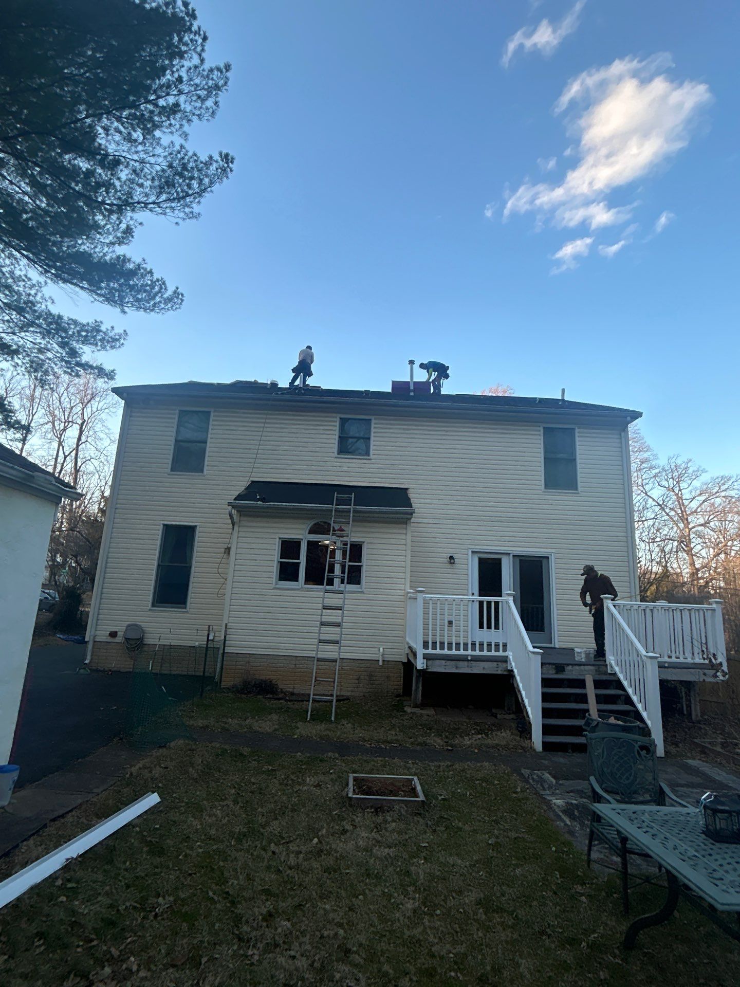 Falls Church: Residential Roof Replacement with CertainTeed Landmark Pro in Max Def Colonial Slate by RM Banning, Inc.