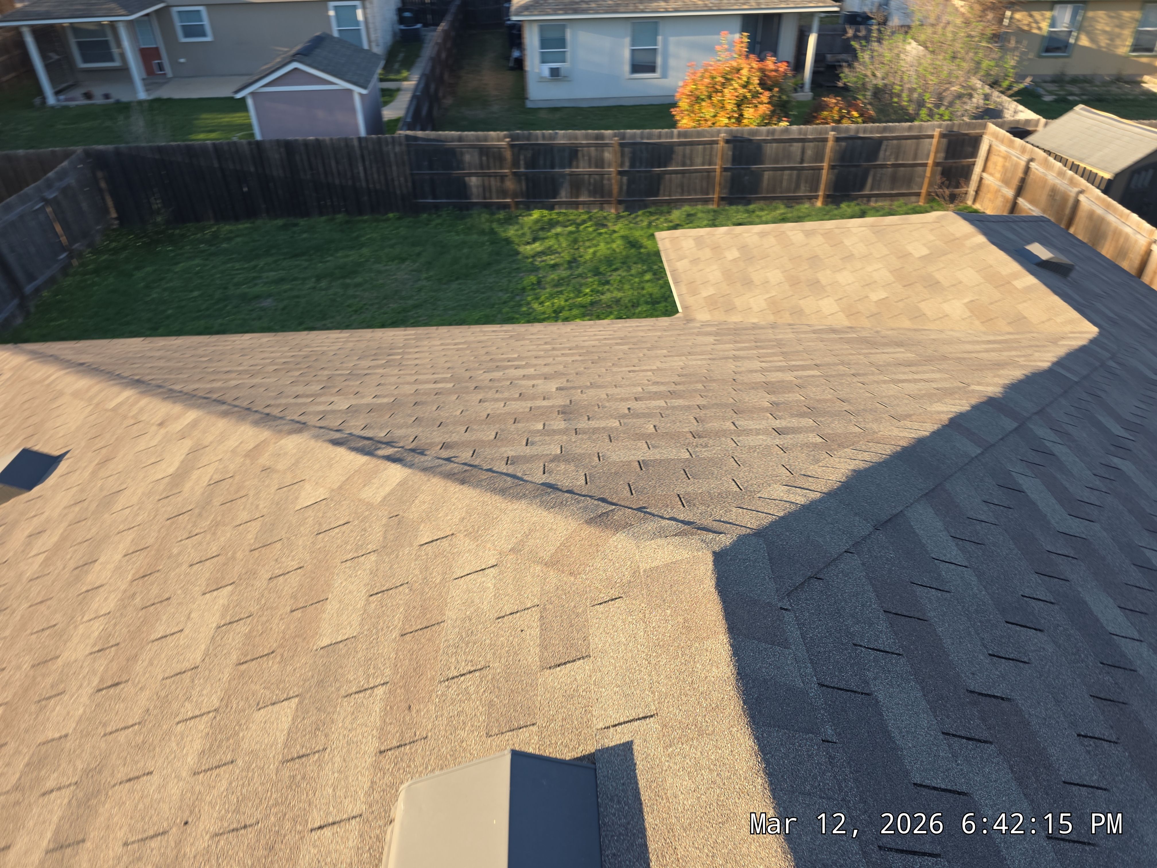 Residential Roof Replacement and Storm Damage Restoration in Leander by Caliber Restoration LLC