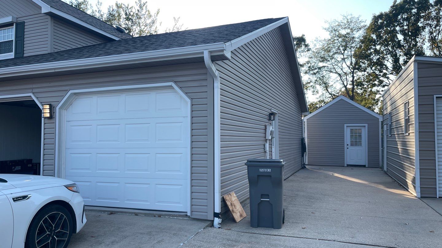 Residential Roofing + Gutter & Downspouts Install  by Titan Commercial & Residential Roofing 