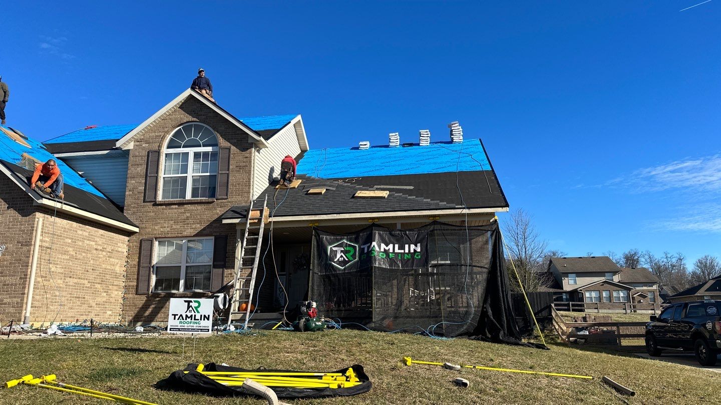 West Hamilton - Pristine Black & Gutters by Tamlin Roofing