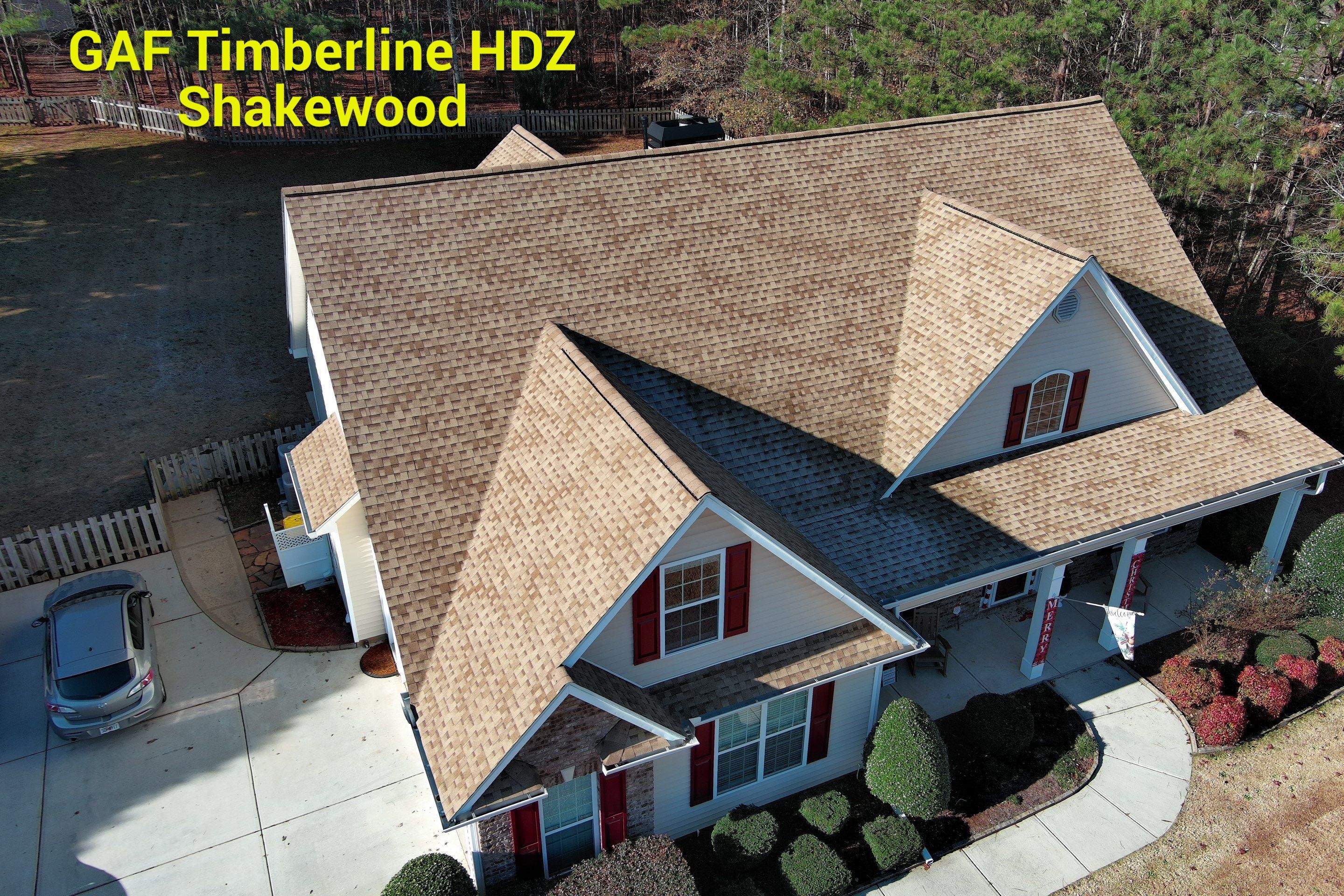 New roof installation and shingle colors by Rhino Restoration