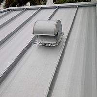 24ga 1.5" Mechanical Seam Mill Finish by Total Roofing System The Metal Roof Experts