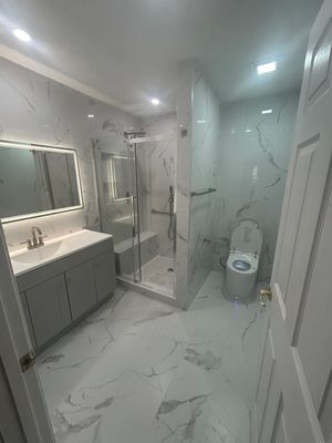 Hallway Bathroom & Closet Renovation