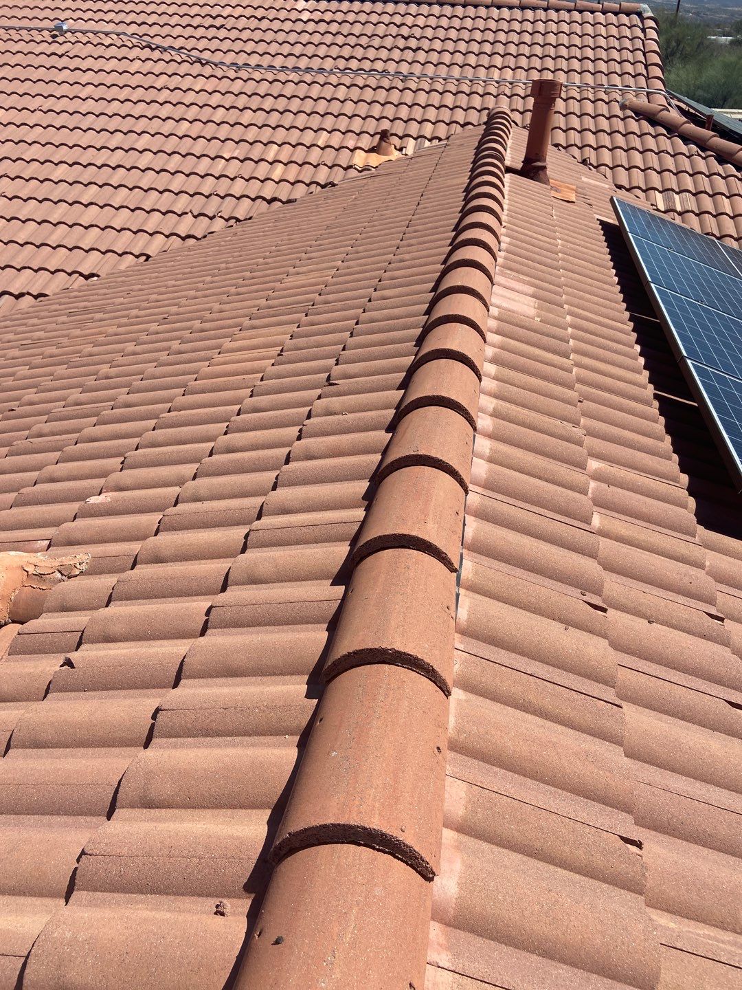 Terracotta Concrete Tile by Reimagine Roofing