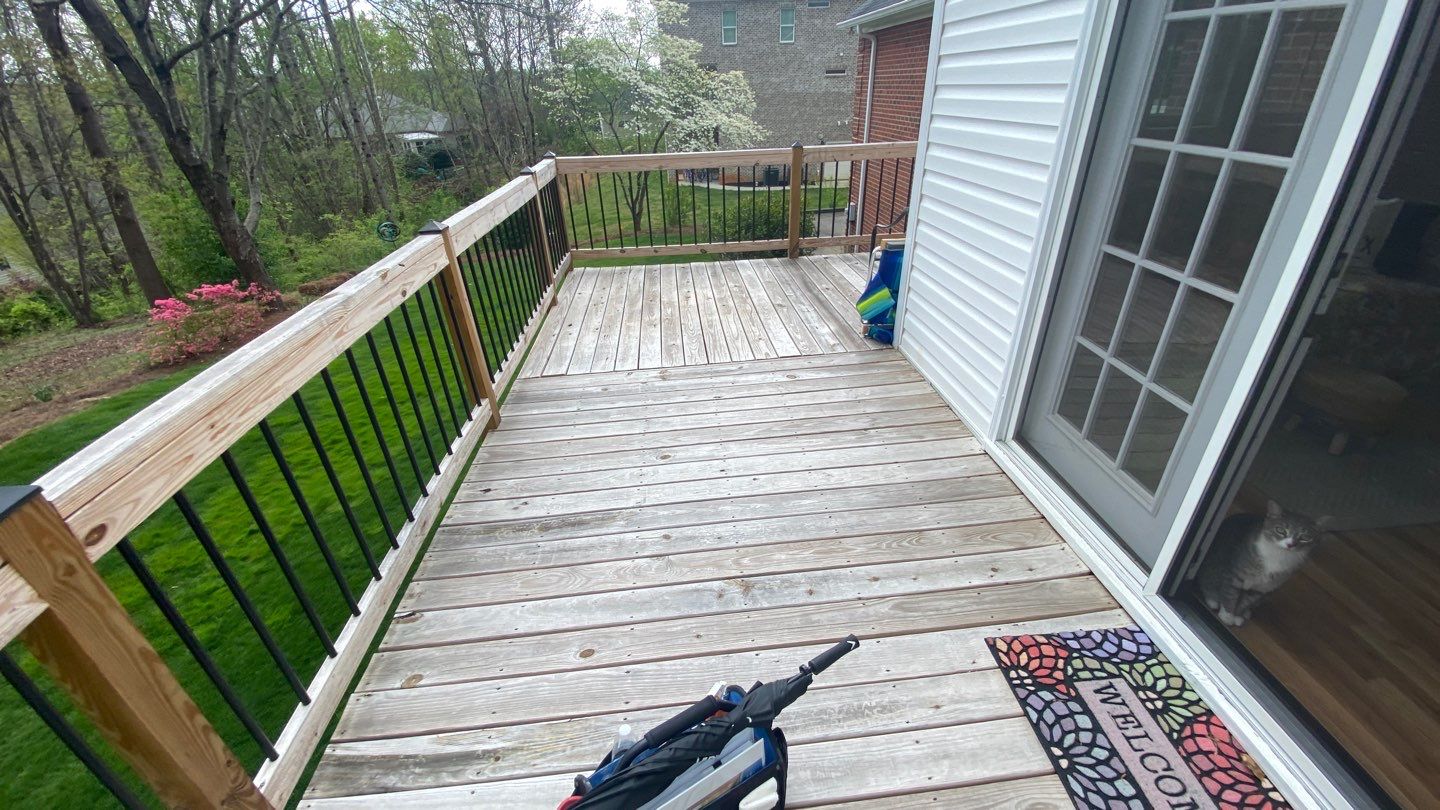 Weathered Deck using Wood Sealant by DuraSeal