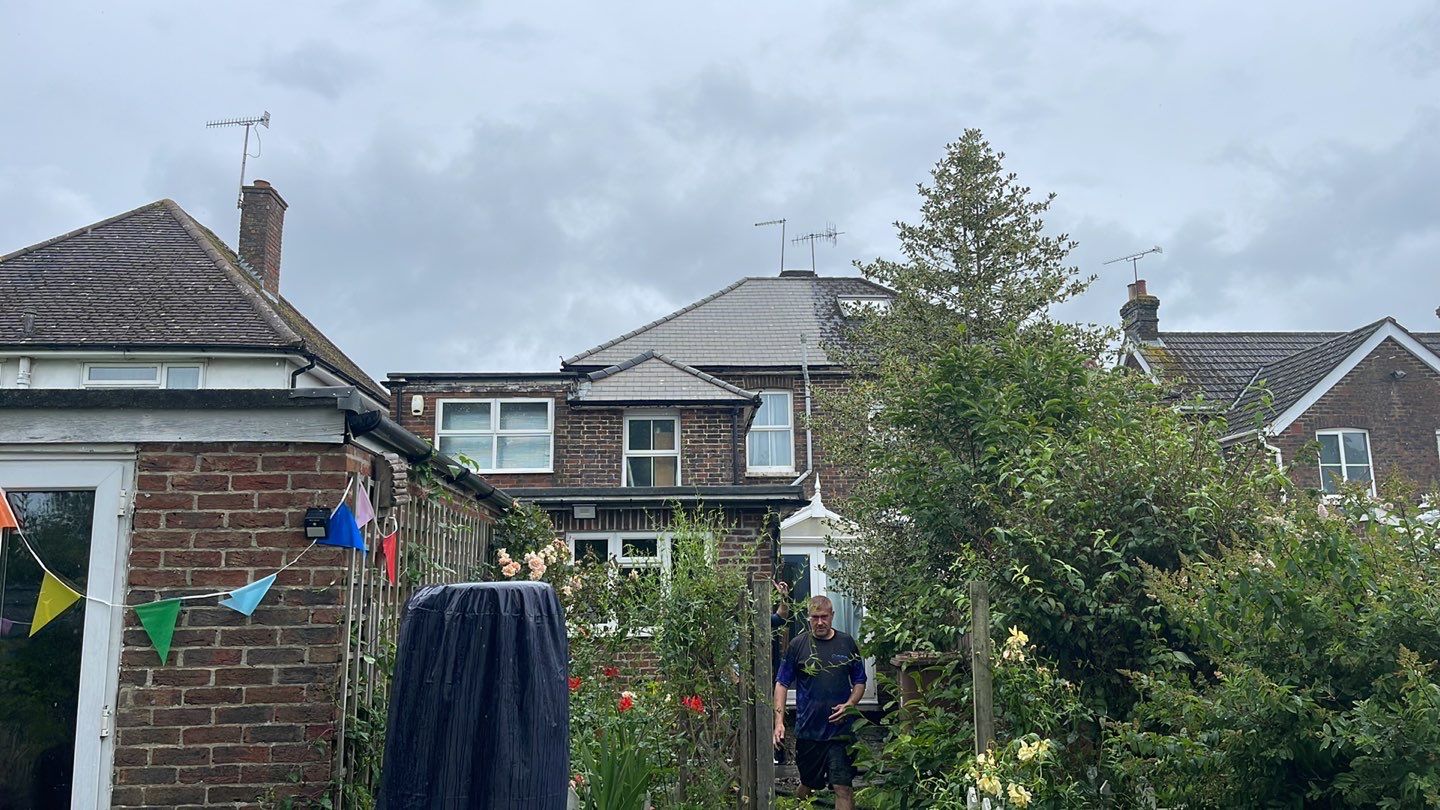 Roof Clean  - Moss Removal - Gutter Clean using Honda 15lpm Low Pressure Washing Machine by Ges Exterior Cleaning ltd