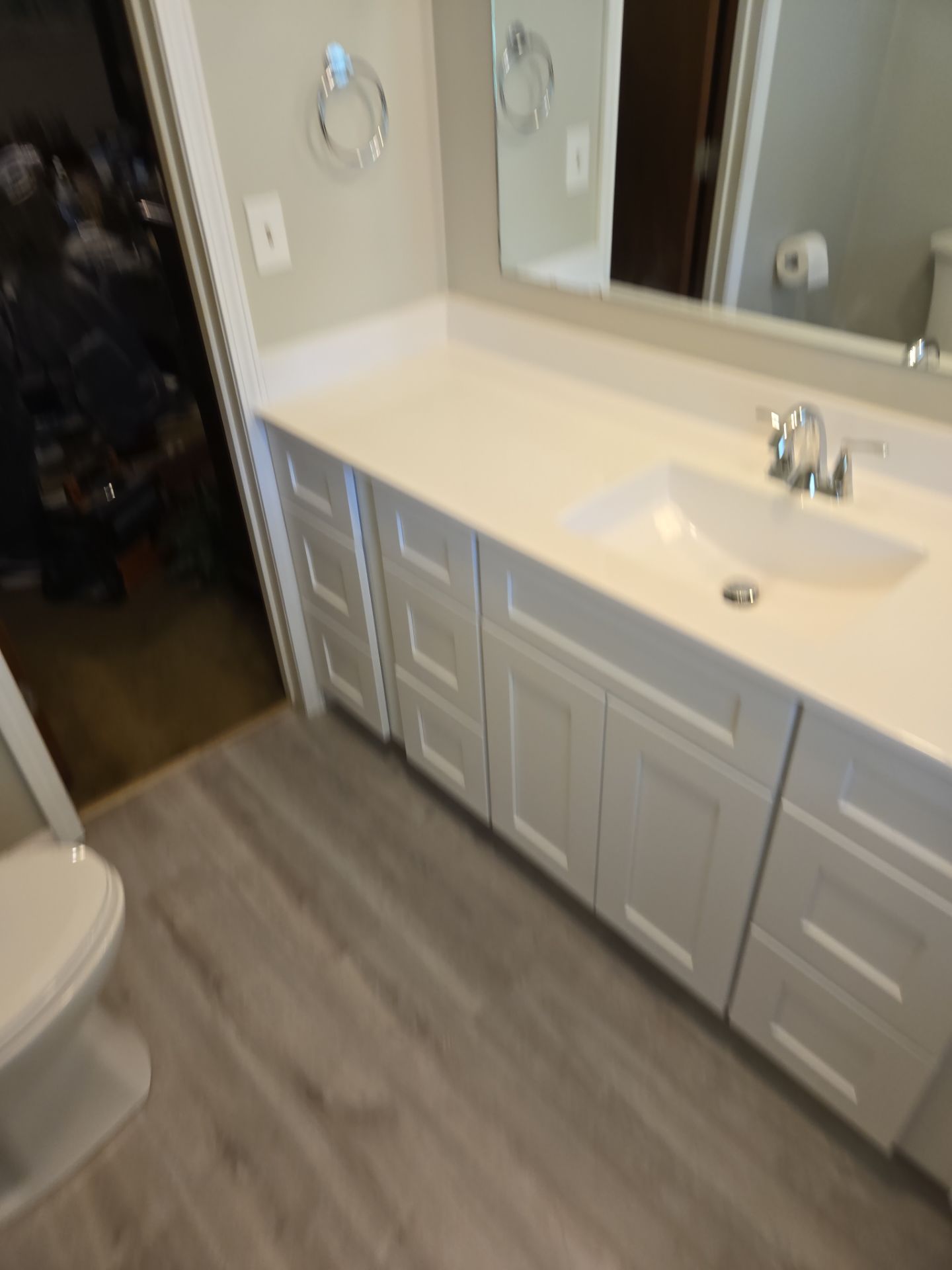 Bathroom Remodel using Shower Door by The Shower Company