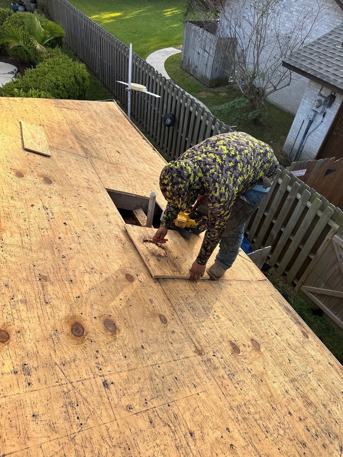 Project in Lake Jackson by Motion Roofing