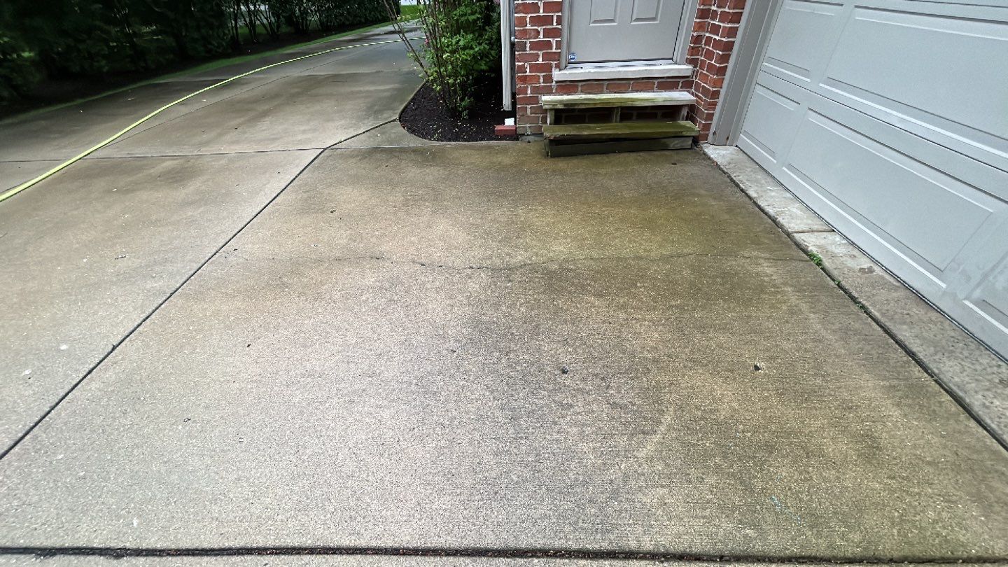 Exterior Stone and Concrete Surface Cleaning by Northern Power Washing LLC.
