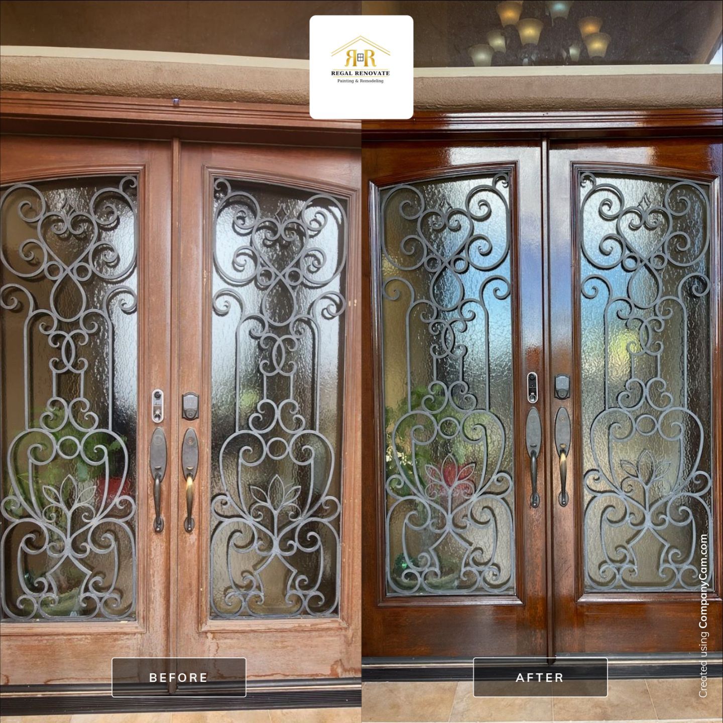 Front Door Restoration by Regal Renovate