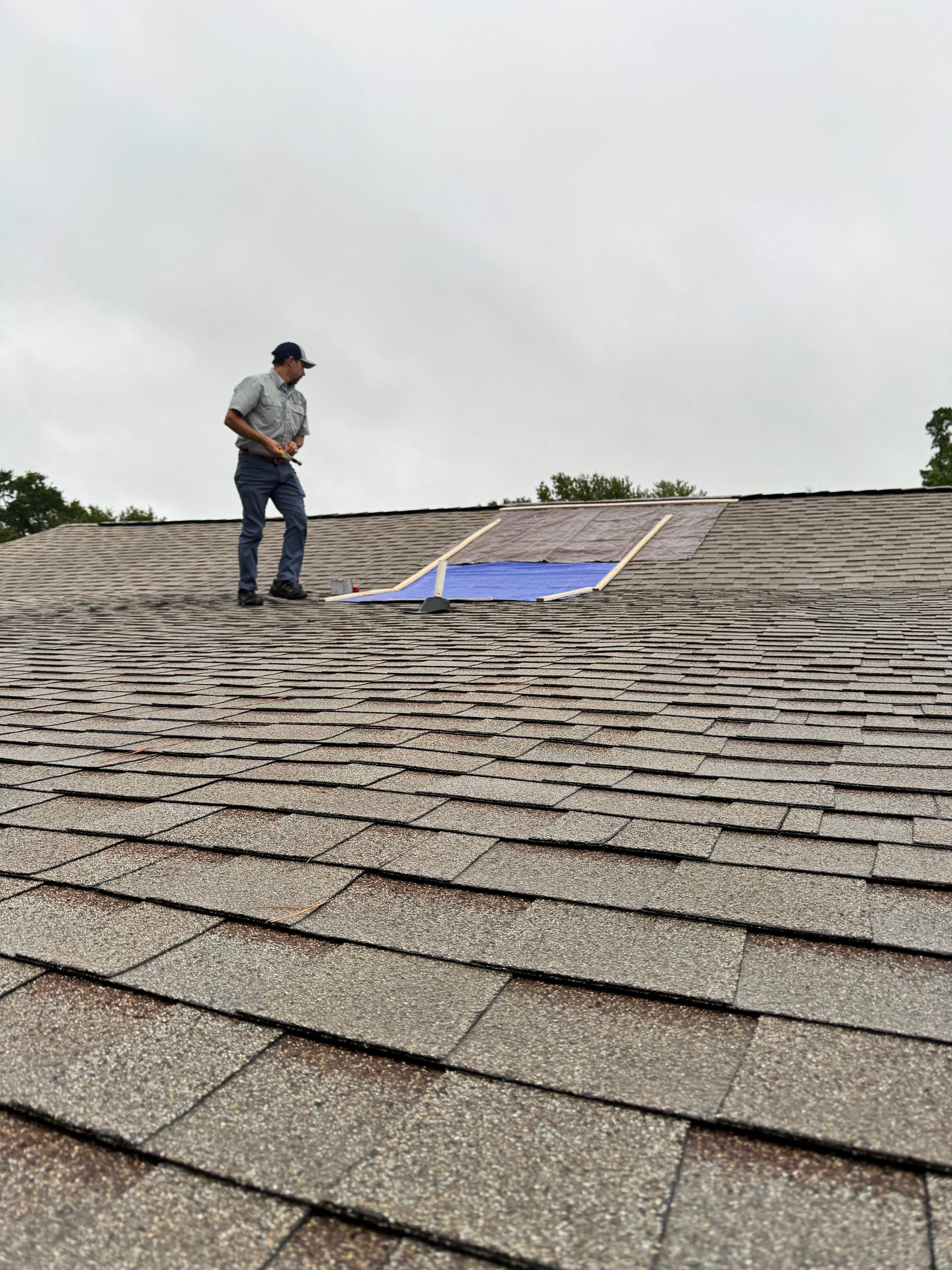 Rainstorm Roof Leak by Home Disaster Medics