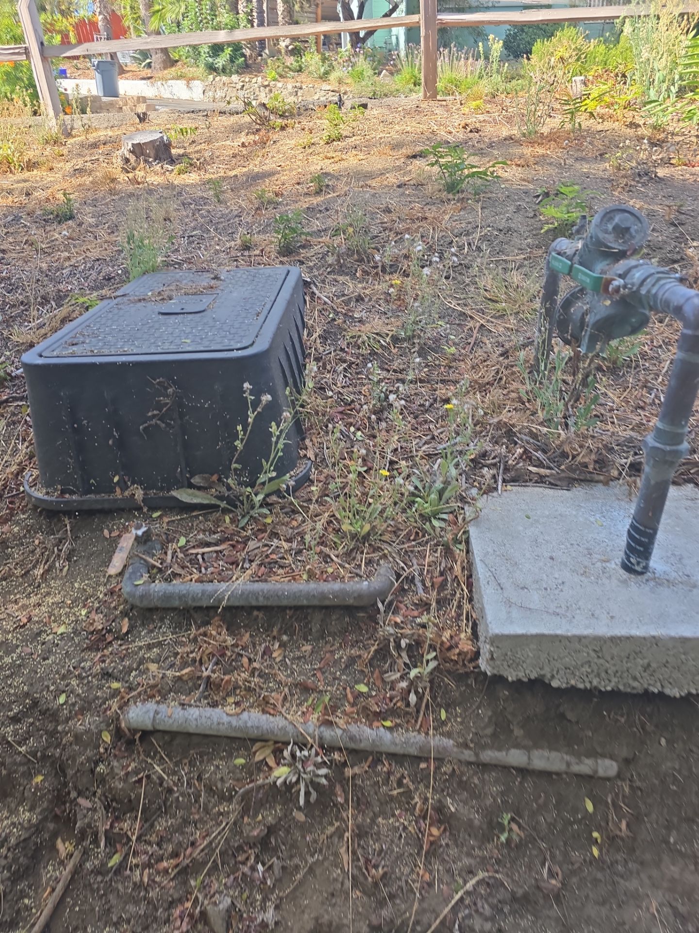 Inspection of Outdoor Water Valves by Us Plumbing 