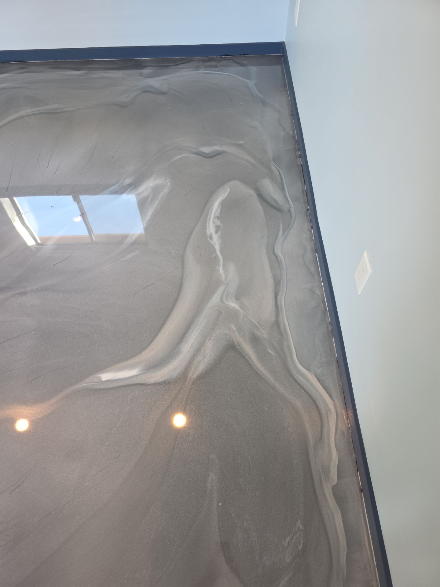 Metallic Epoxy Interior Floor Installation for Paso Robles Cottage by MGP Coatings