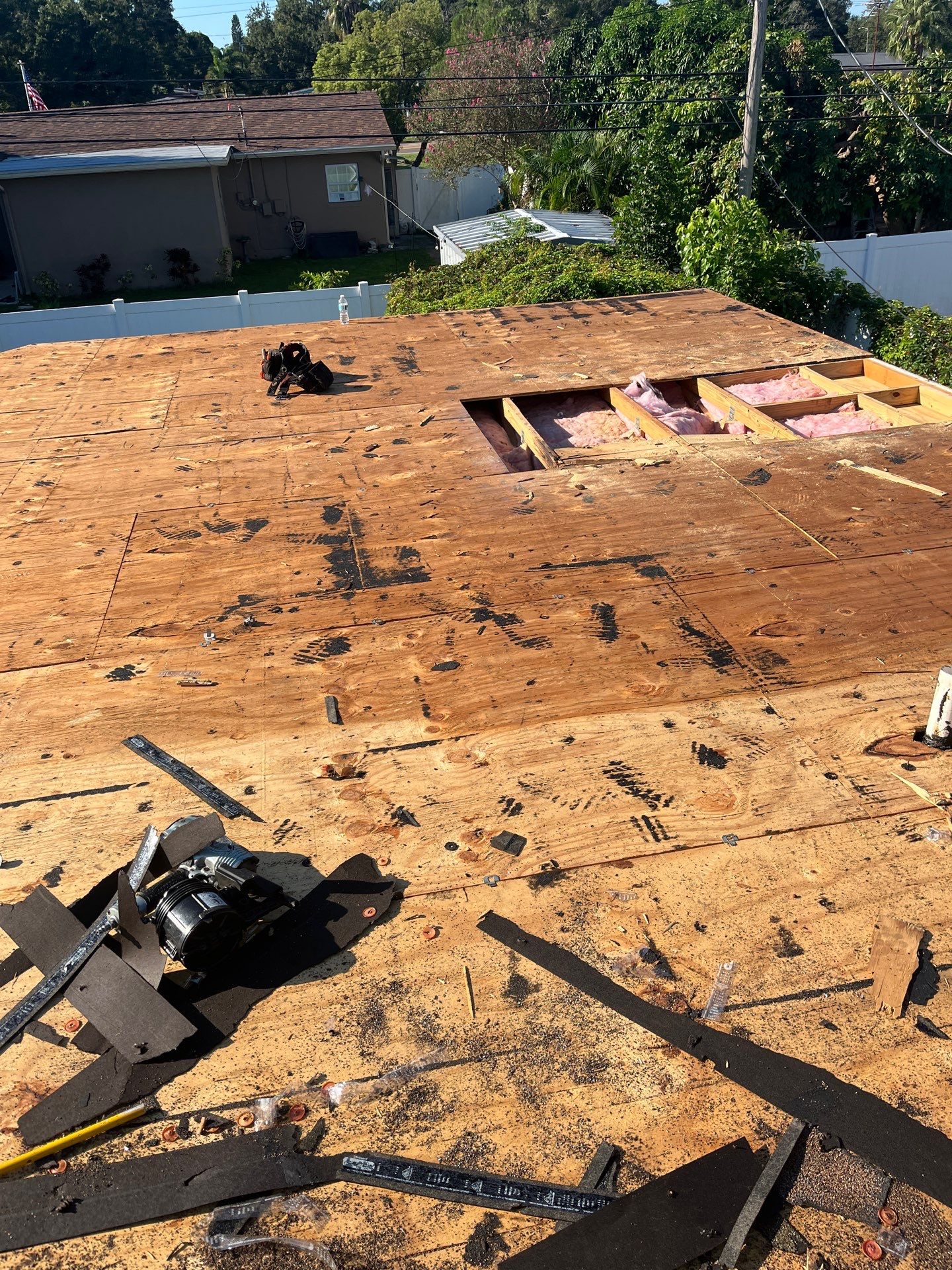 Project in St. Petersburg 33702 by Mitchell Roofing Company LLC