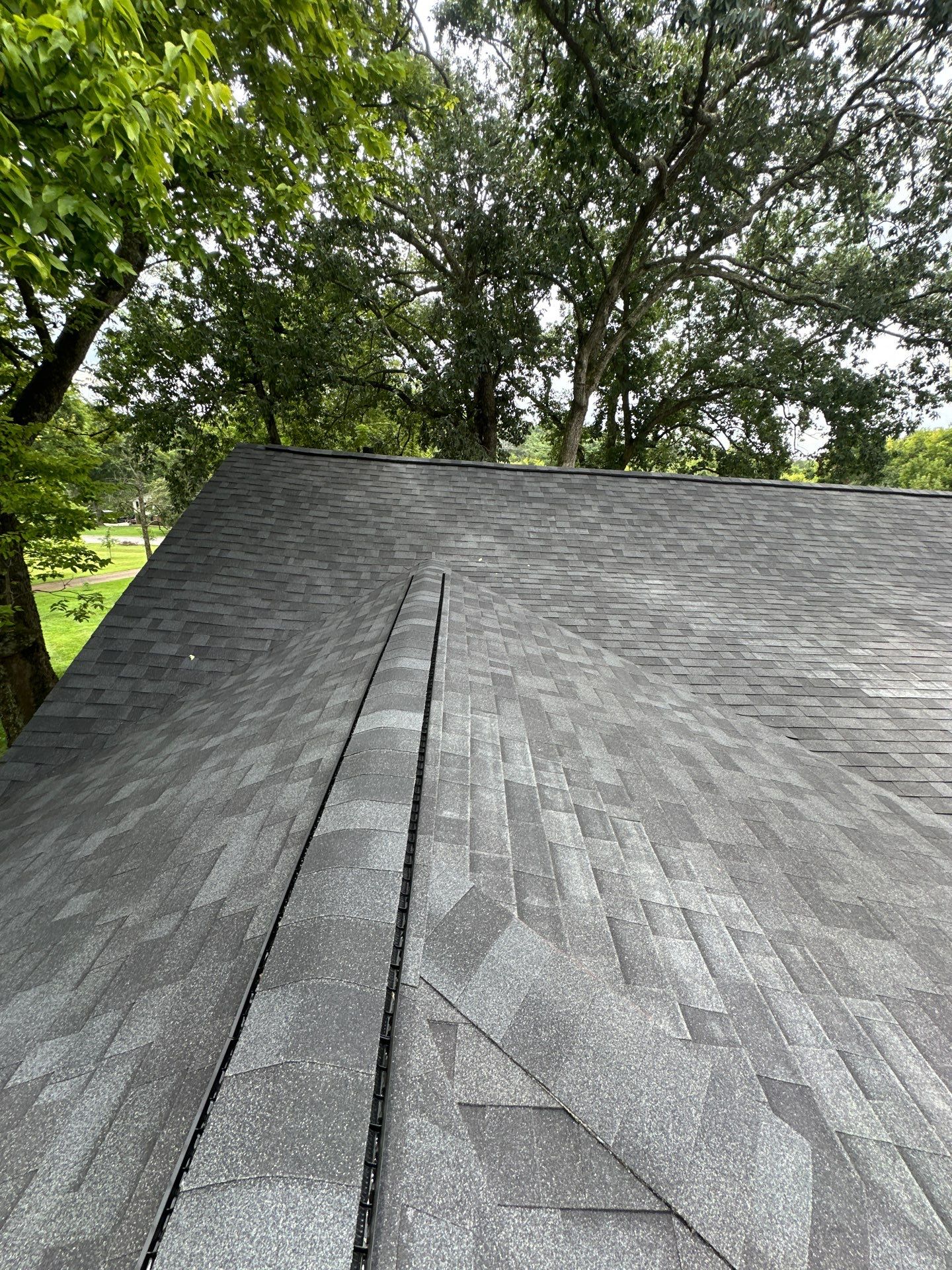 Malarkey Vista Shingles in Brilliant Black by Undersun Roofing