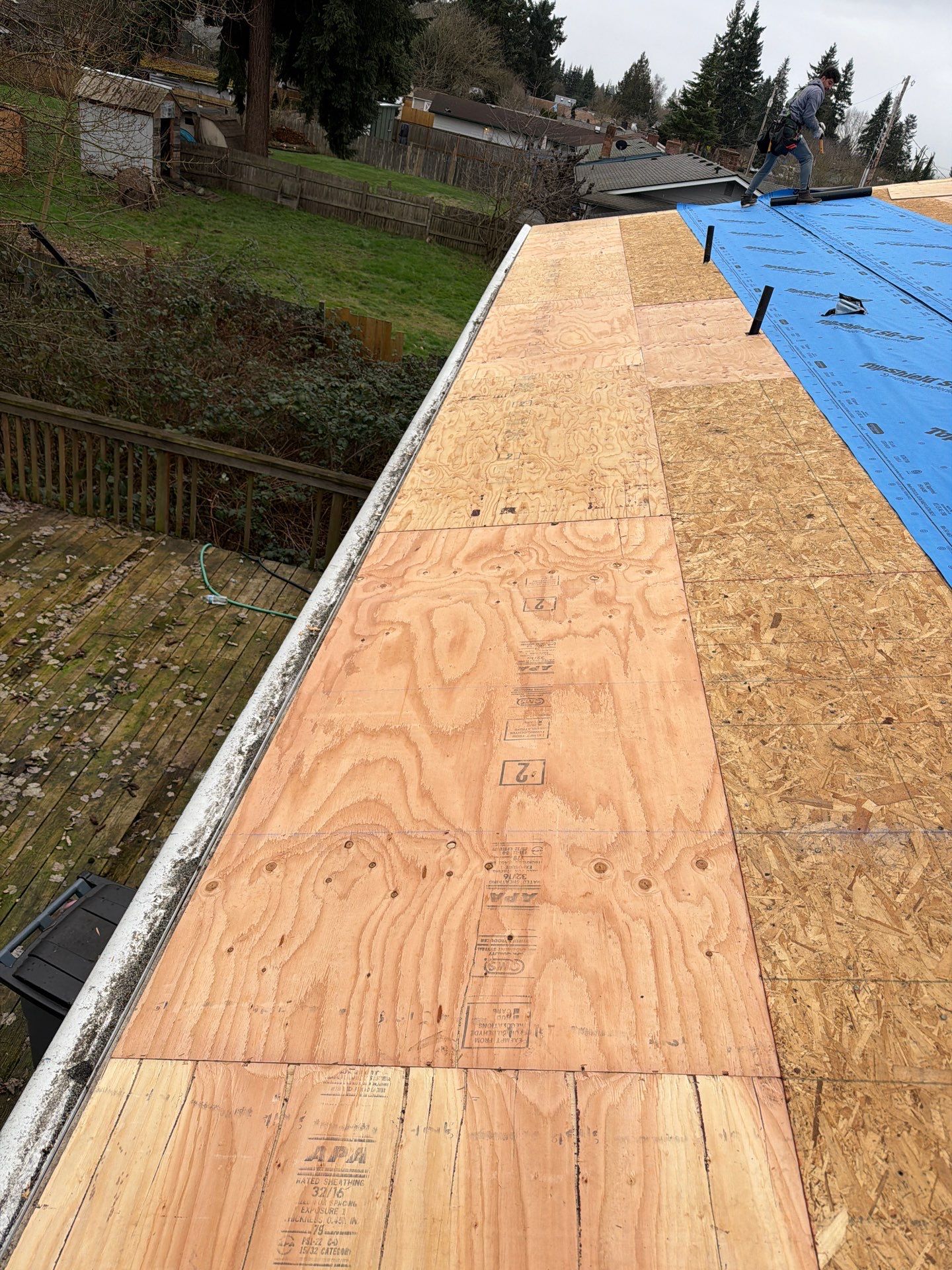 Residential Roofing Installation using GAF HDZ Shingles by Roofing Formula LLC