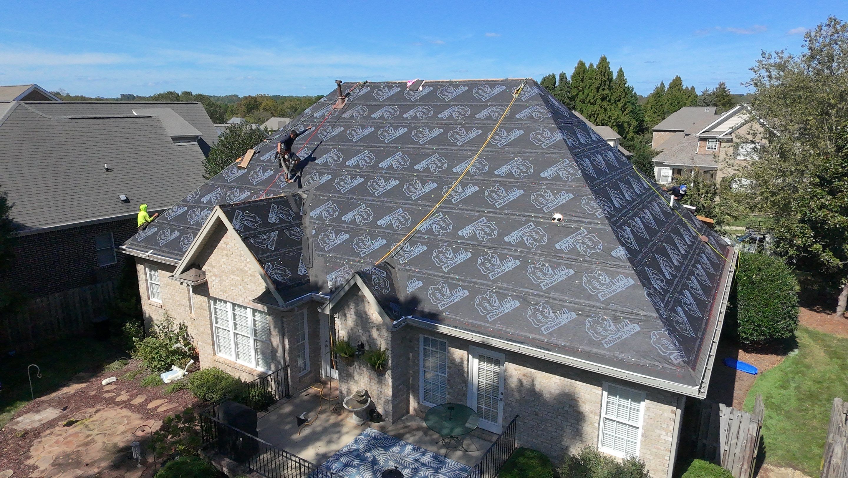 Roof Transformation in- Greensboro, NC by Carolina Professional Roofing, Inc