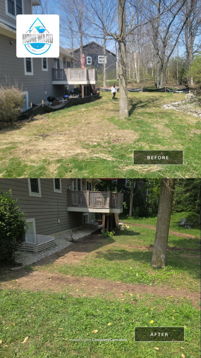 Outdoor Drainage Project  by Homeward Environmental LLC