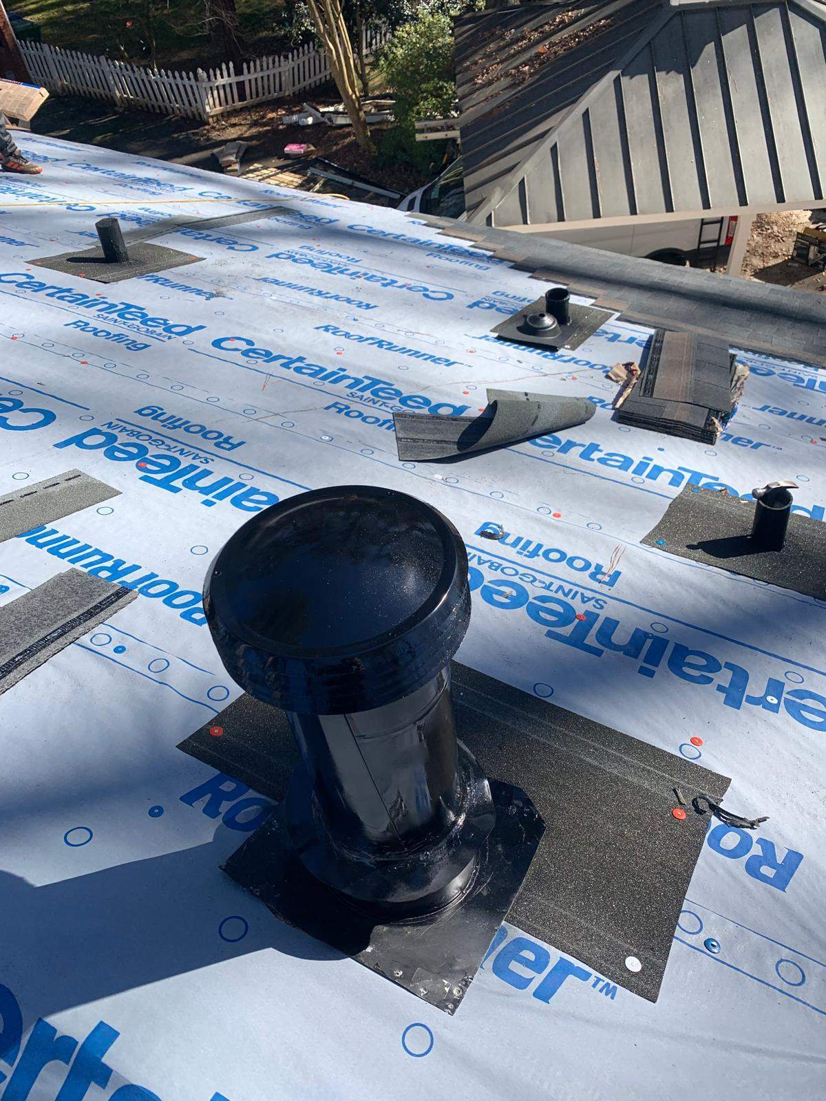 Residential Roofing Installation using CertainTeed Landmark Pro by Clark Brothers Roofing & Construction