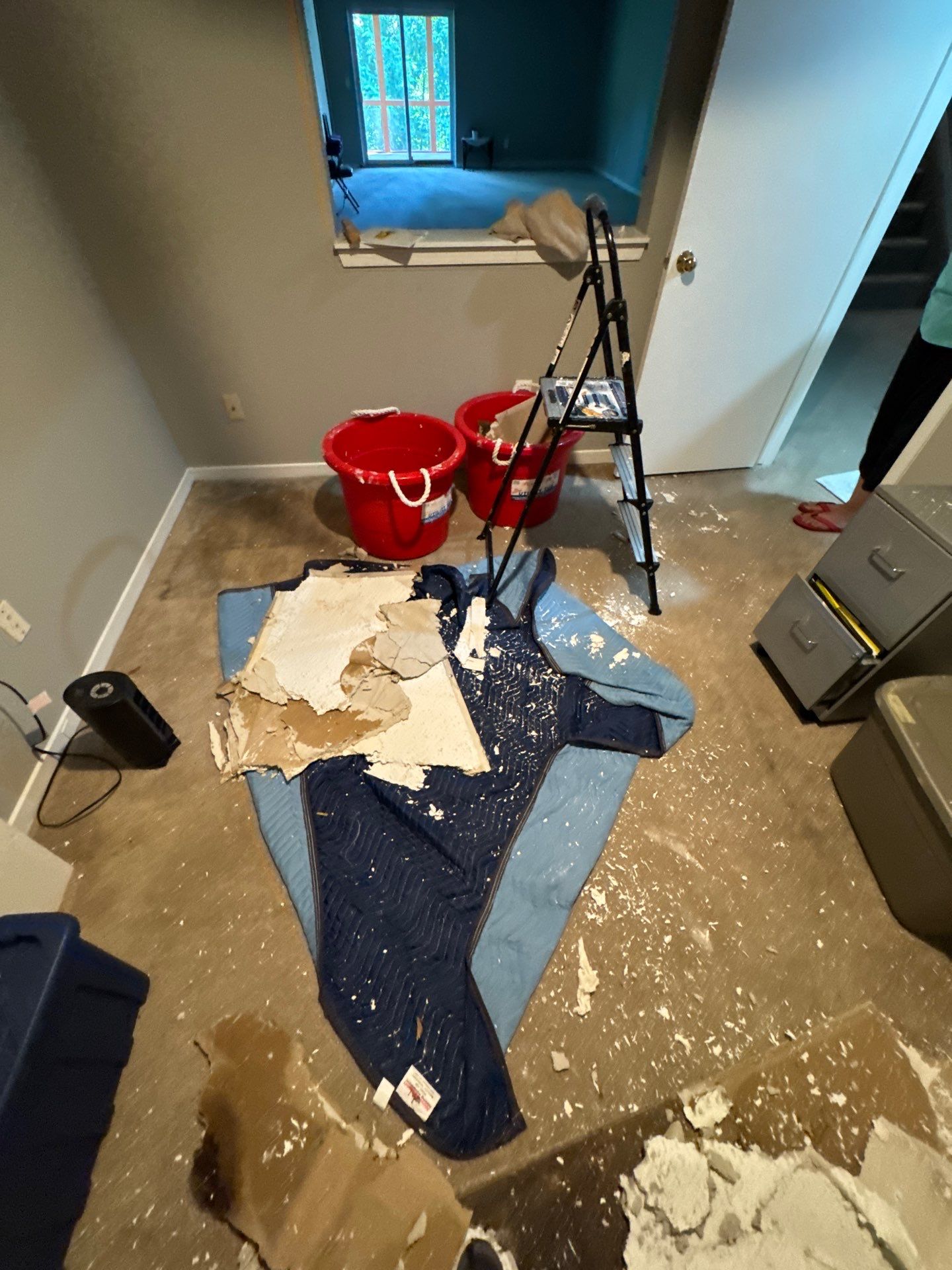 Project in Novi by EzDry Water Mitigation & Property Restoration