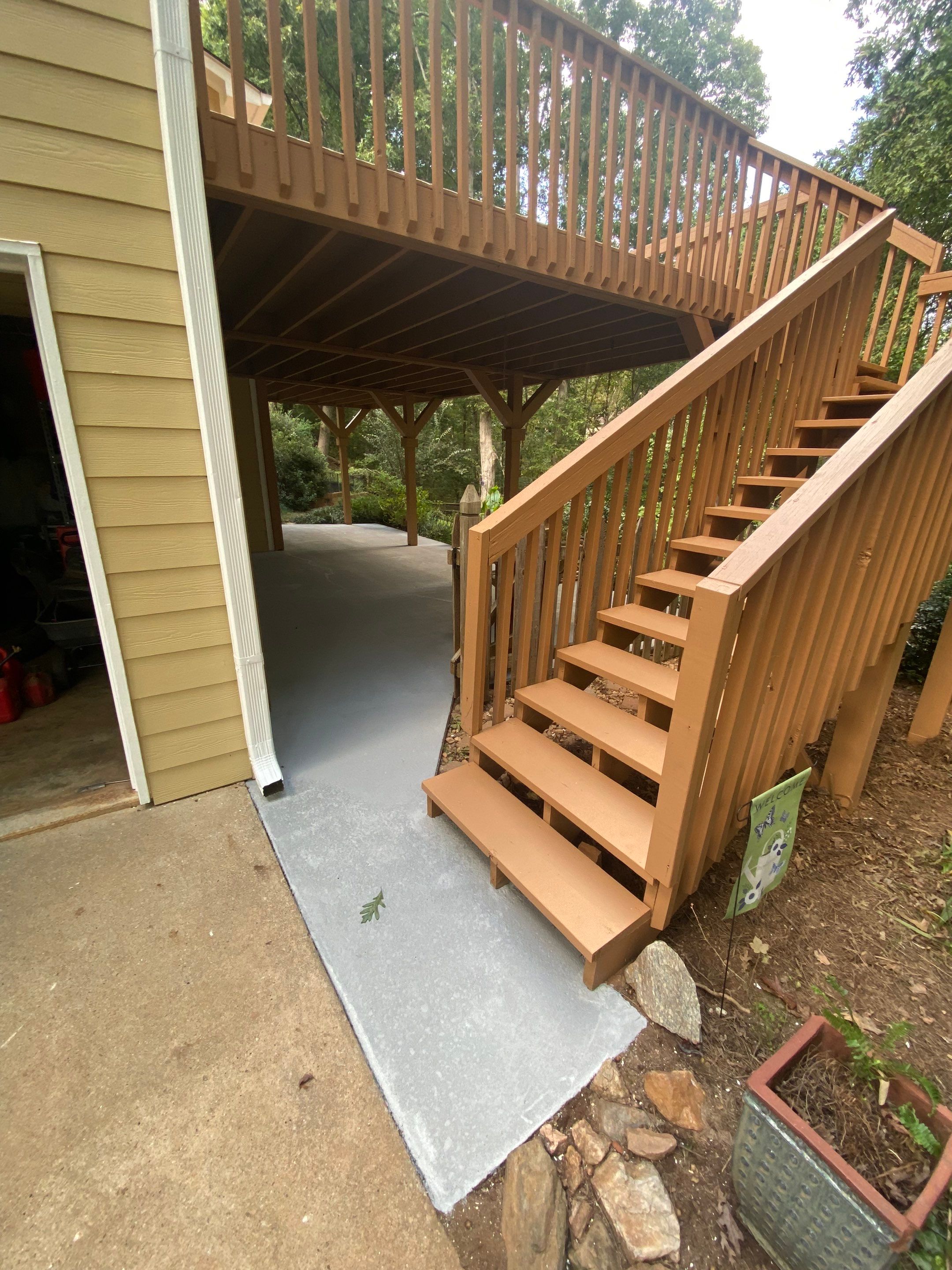 Full Exterior House Painting for Suburban Residence in Douglasville by Swift Home Renovations