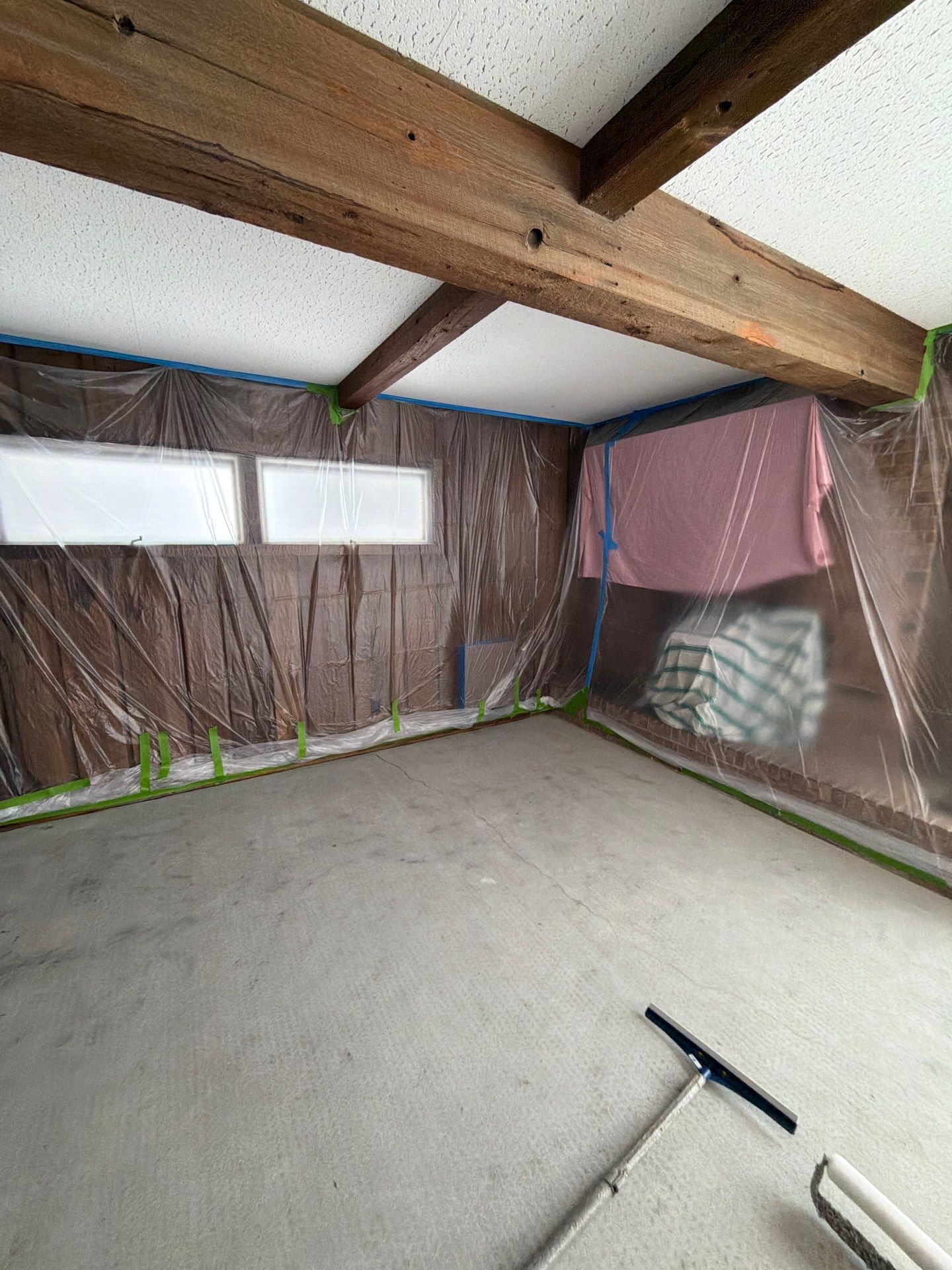 Project in Mason, Michigan by Freedom Concrete Coatings. 