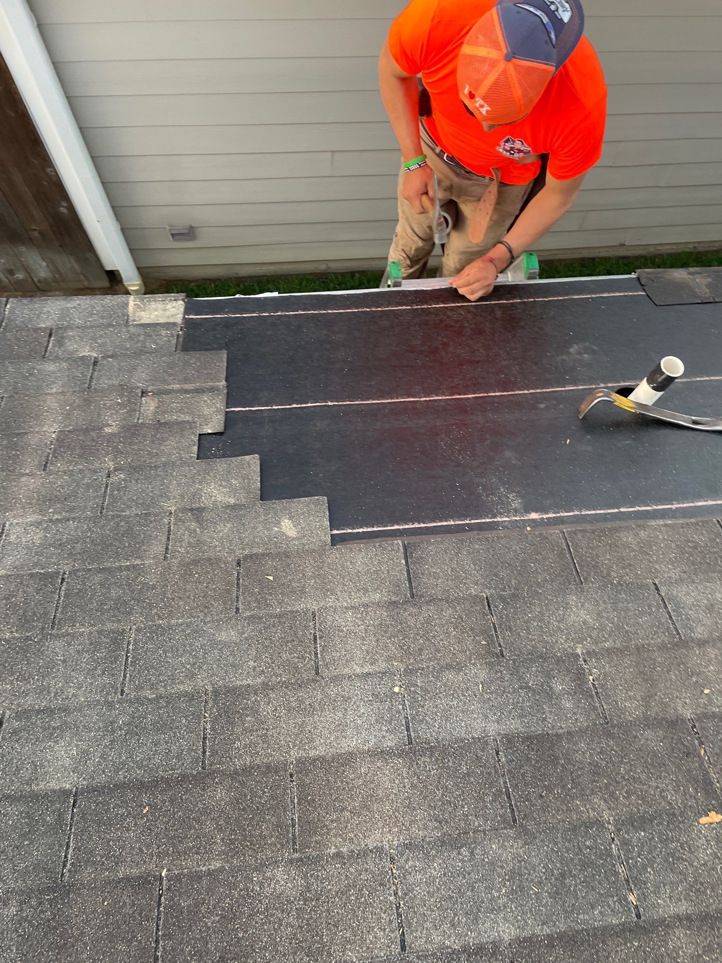 Hail Damage using Owen's Corning Duration (Lifetime) Shingles by Roof Repair Company