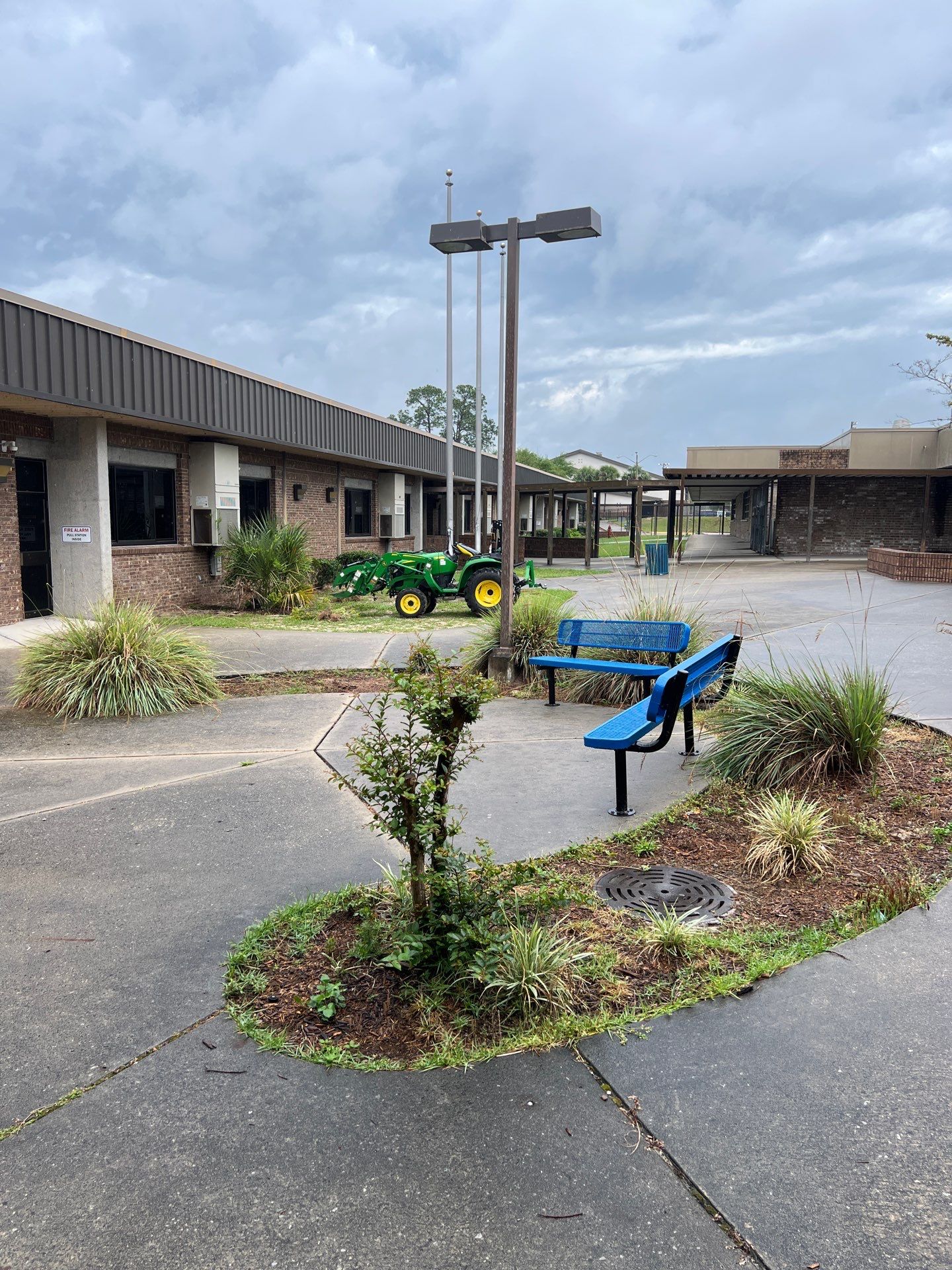 Landscape Install | Keystone Heights HS by ProGreen Services