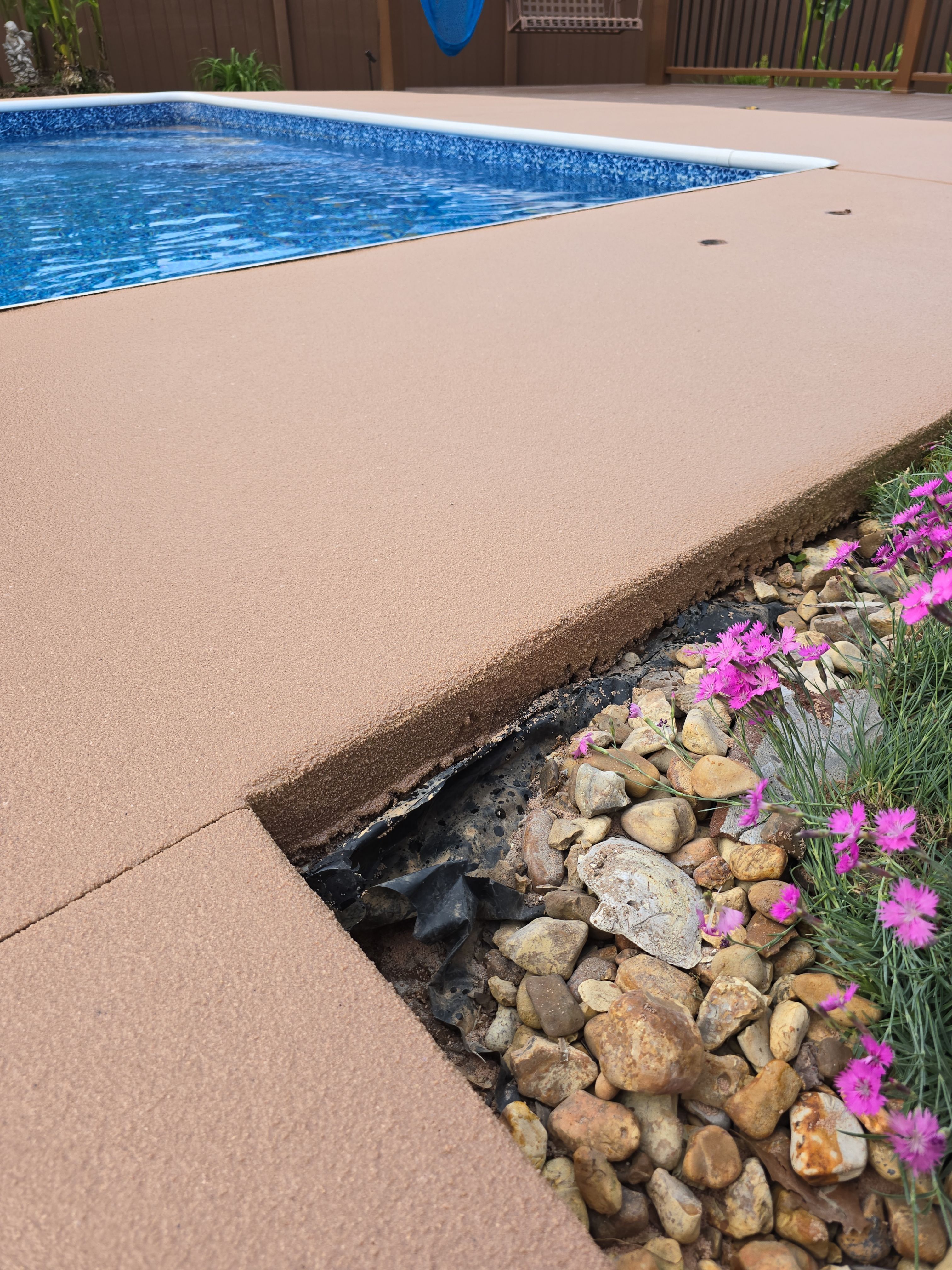 Beautiful Pool Deck in Rossville, GA by Elite Floor Solutions