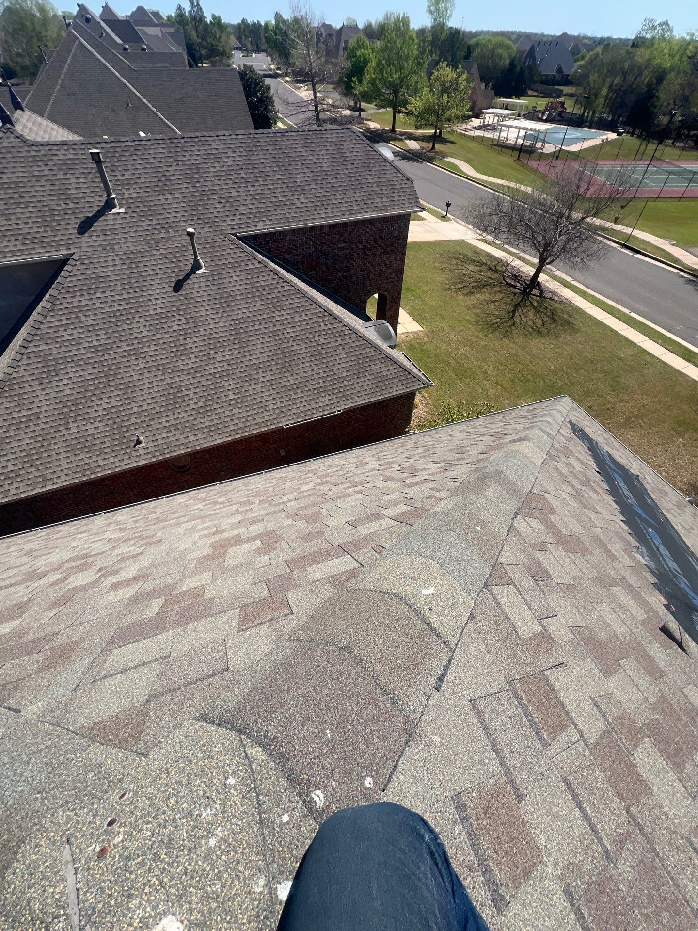 Roof Inspection In Edmond Oklahoma by McCann's Roofing and Construction
