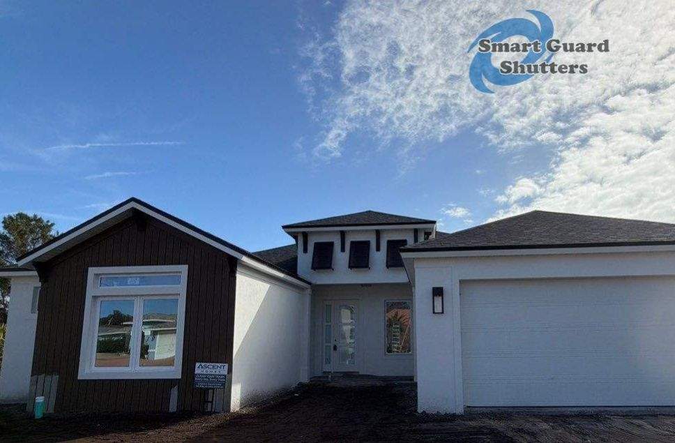 Decorative Bahamas in Signal Black by Smart Guard Shutters