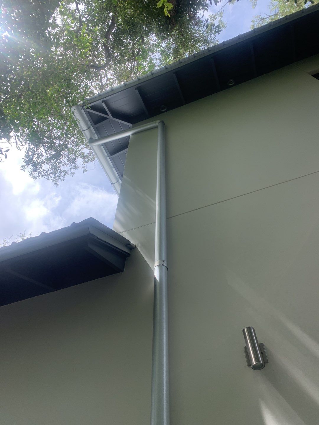 Half-Round Gutters in Santa Rosa Beach FL by Gutter Professors