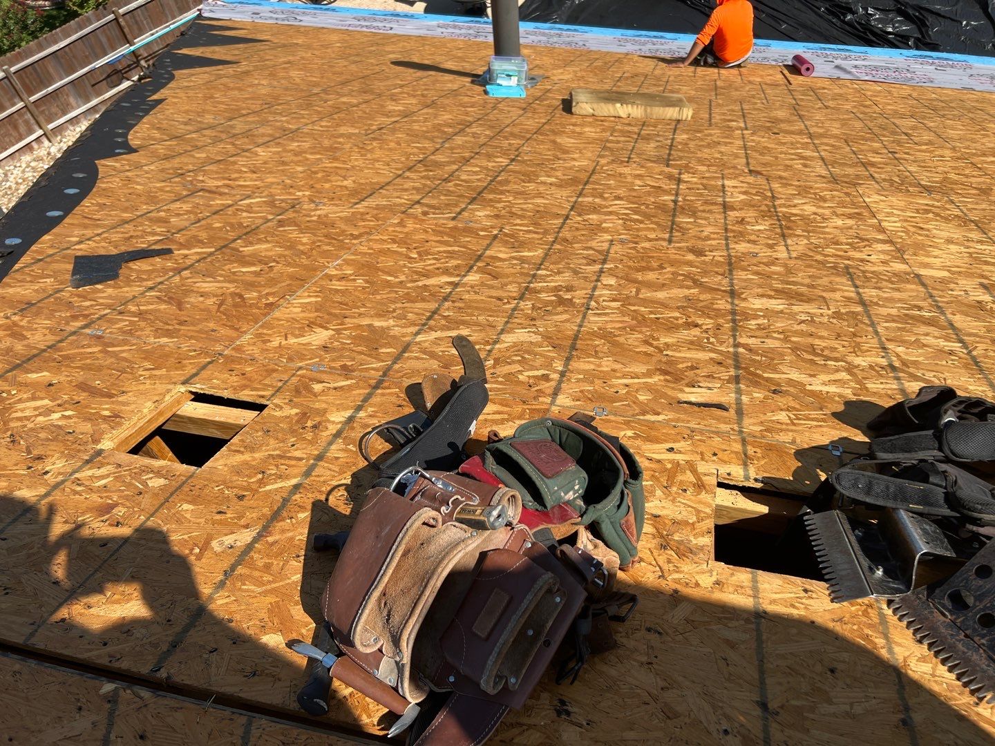 Full Roofing Replacement and Fence Restoration Project in Leander by Caliber Restoration LLC